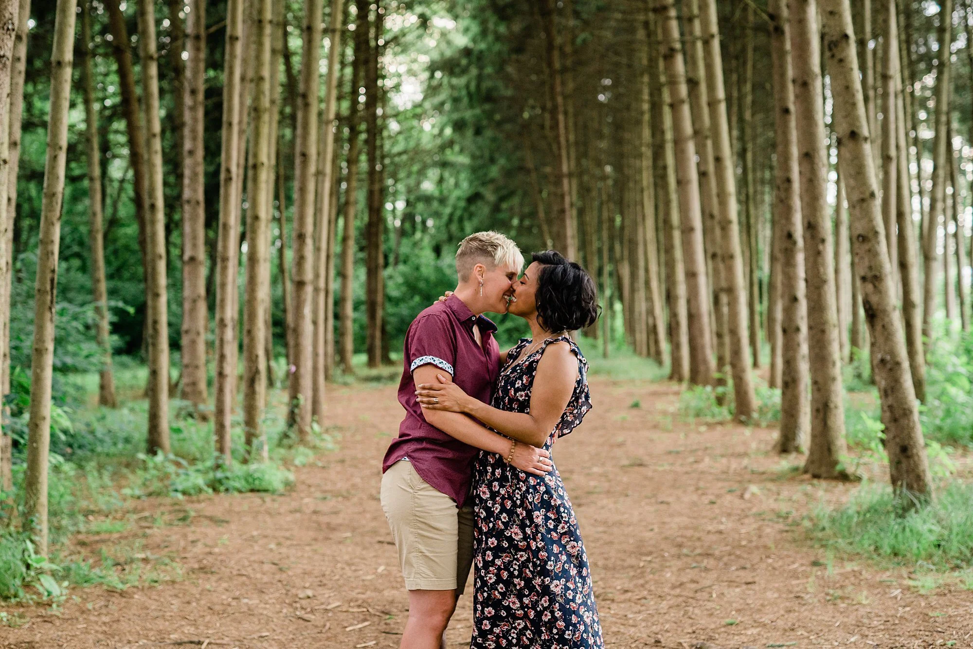 Zoraima + Whitney | Overlook Park Same-Sex Love Portraits | Lancaster, PA