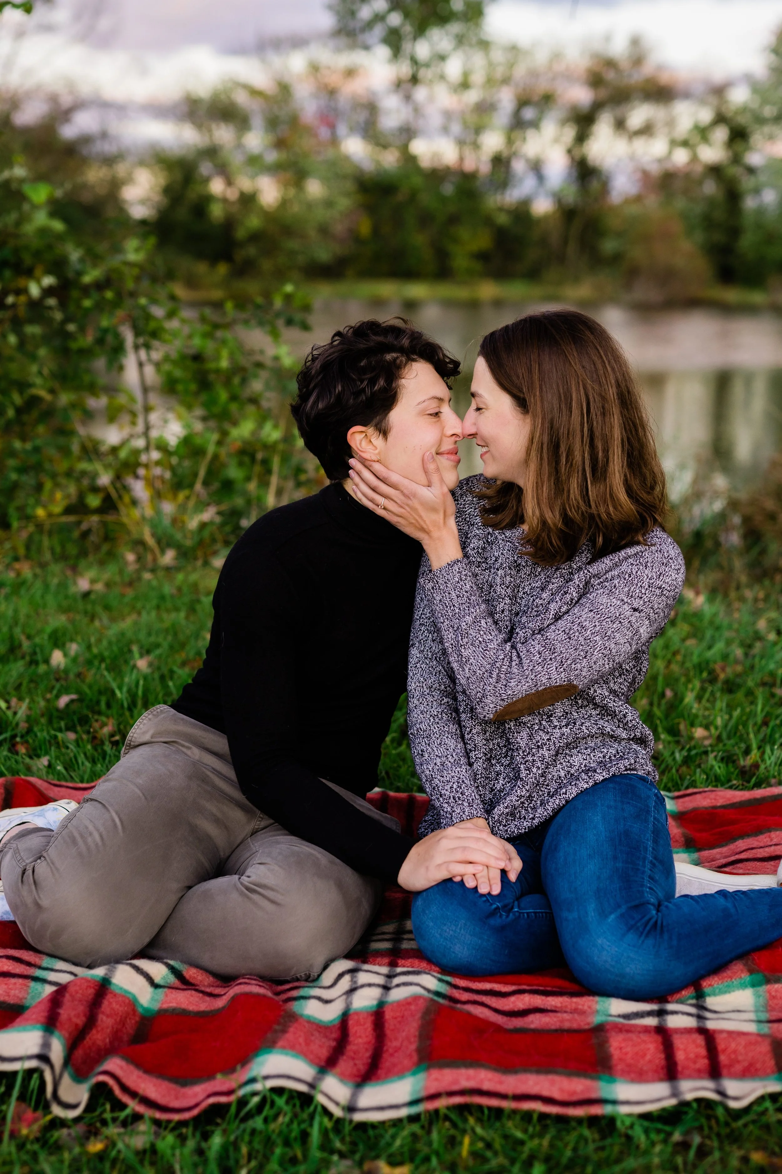 Emily + Catherine | The Vineyard at Hershey LGBTQ Engagement Photos | Hershey, PA