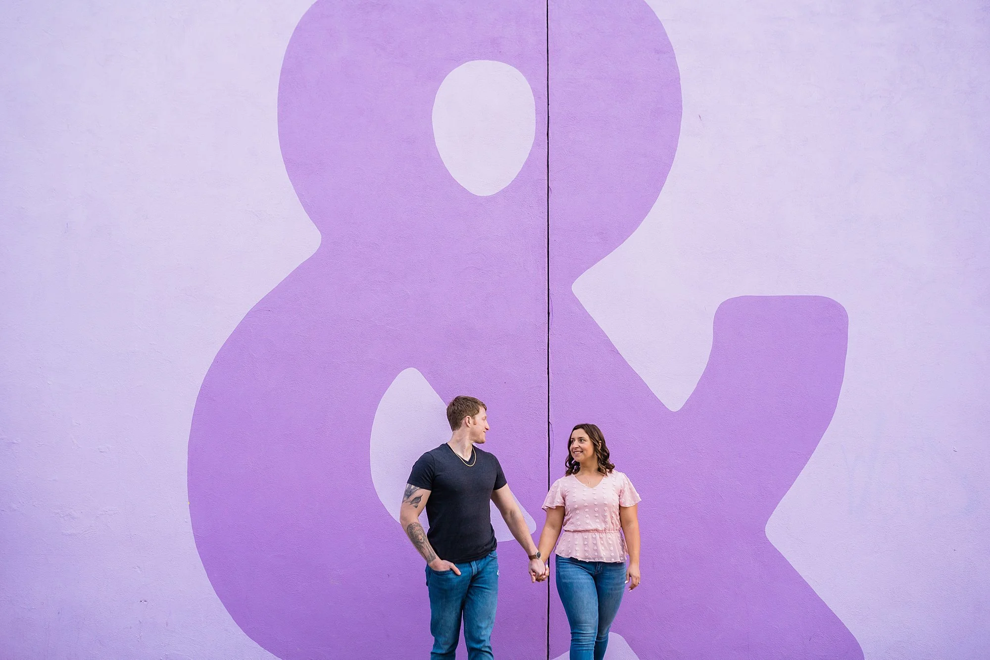 Frankie + Mike | Midtown Harrisburg Engagement Photos | Harrisburg, PA