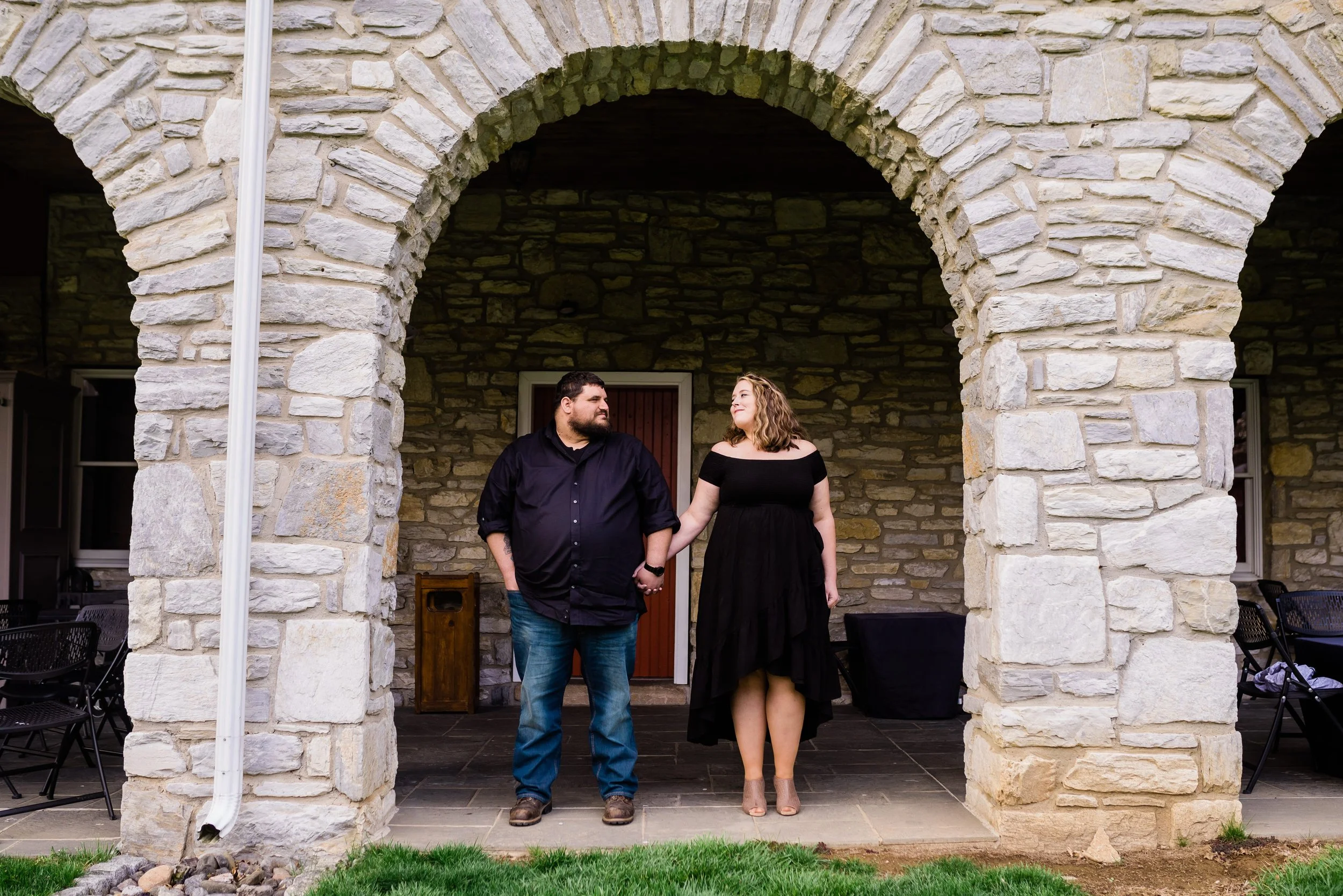 Kathleen + Mike | Nissley Vineyards Winery and Estate Engagement Photos |  Bainbridge, PA