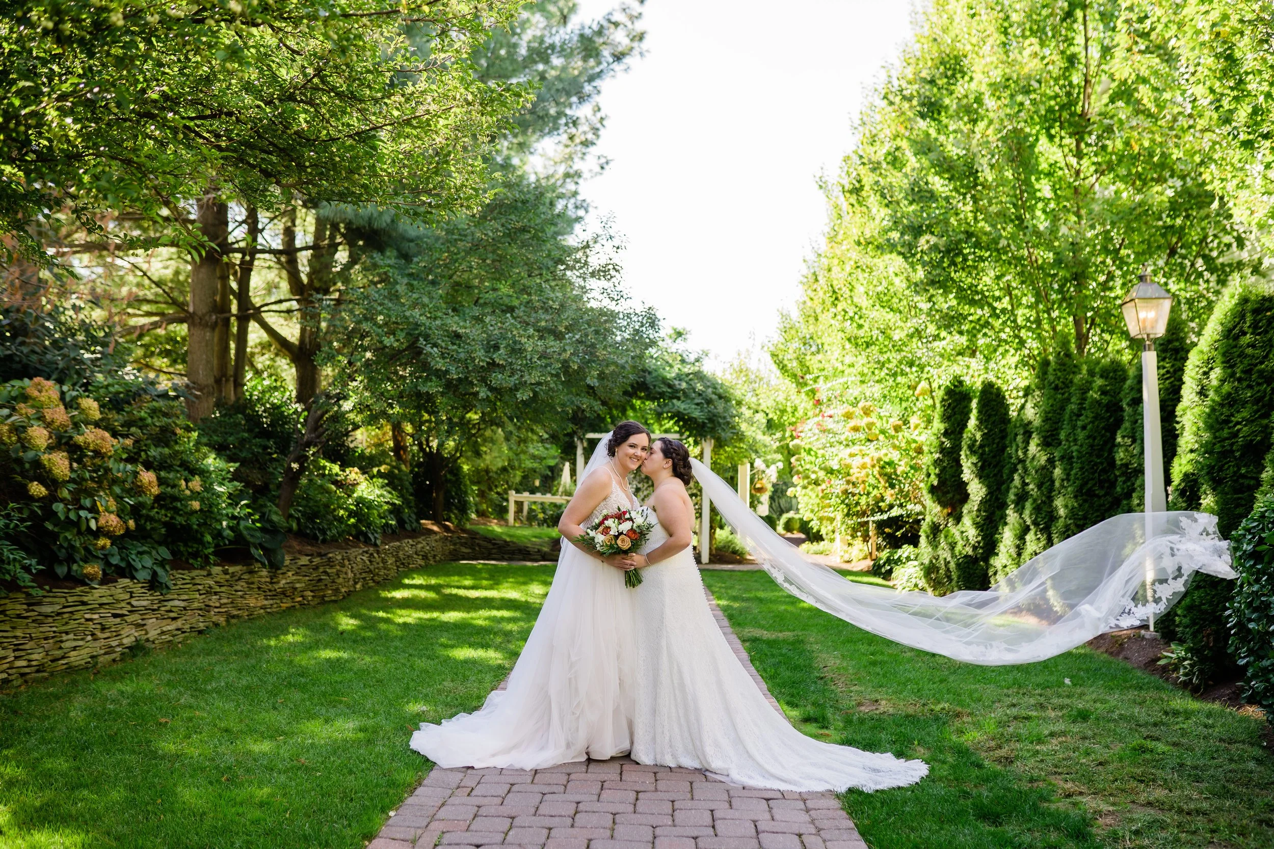 Katie + Randi | LGBTQ+ The Inn At Leola Village Fall Wedding | Leola, PA