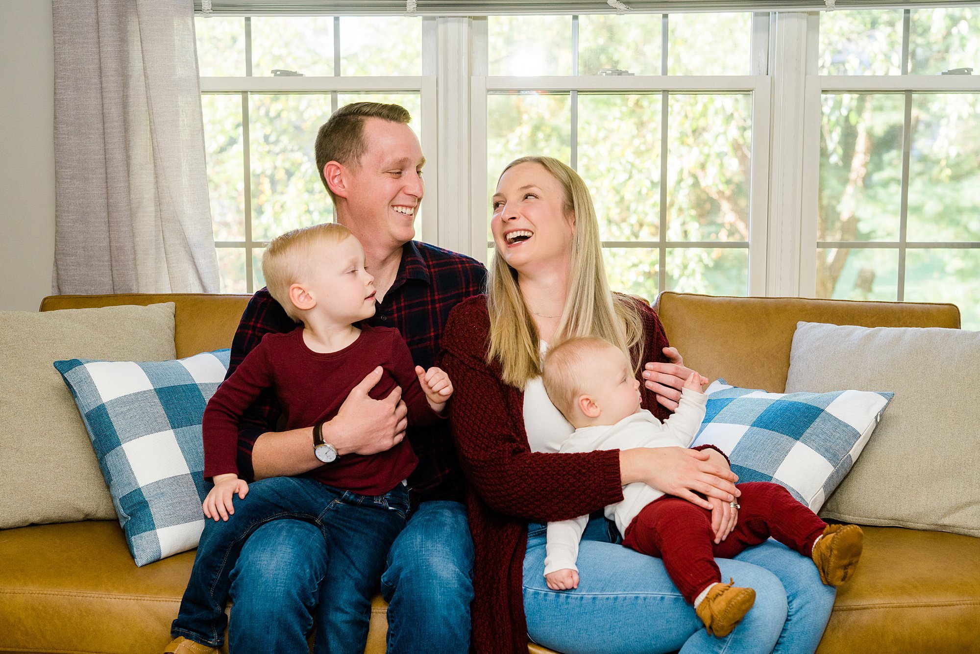 Shearer Family | At-Home Fall Family Portraits | Elizabethtown, PA