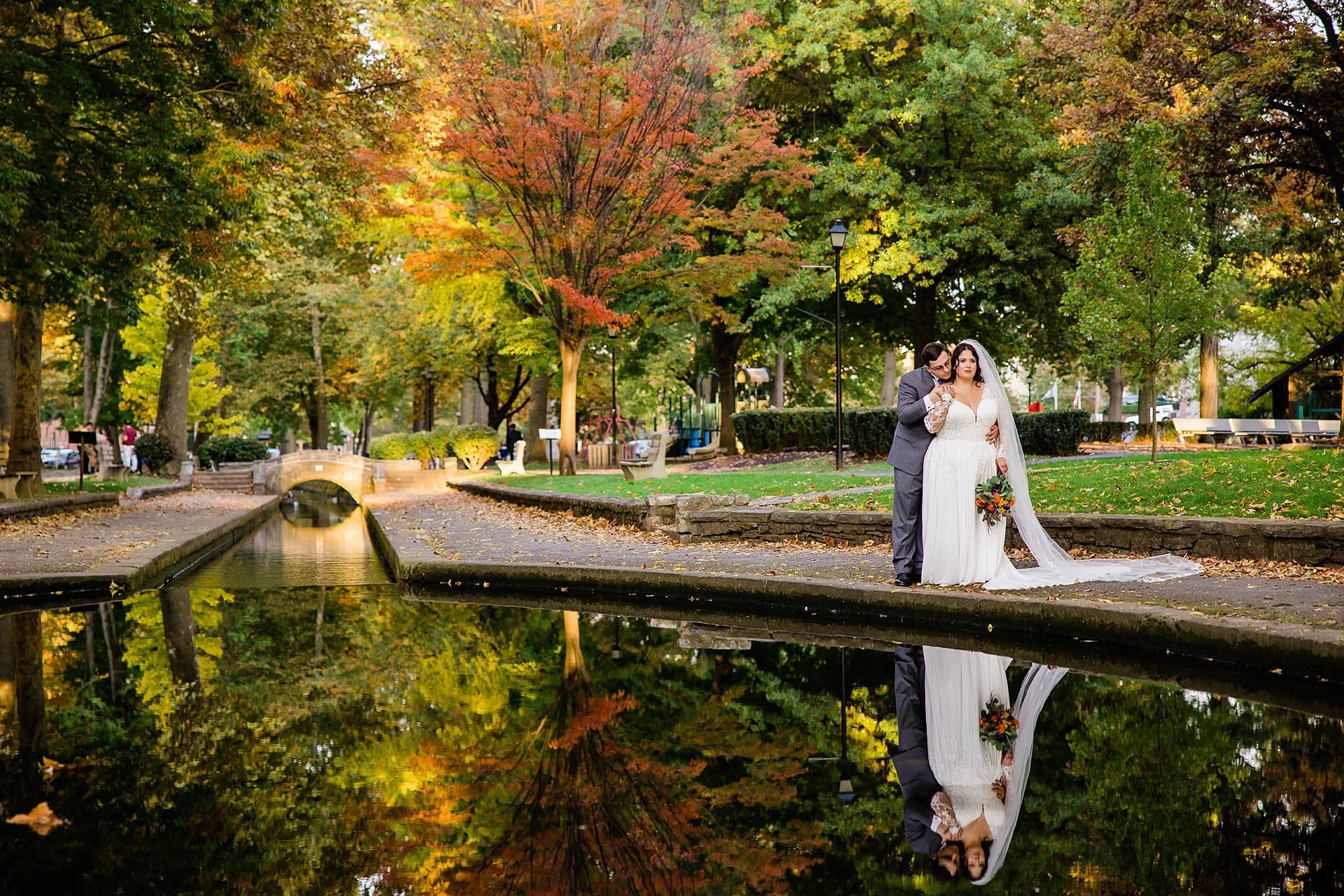 Jessie + Zac | Jewish Fusion Fall Lititz Springs Inn Wedding | Lititz, PA