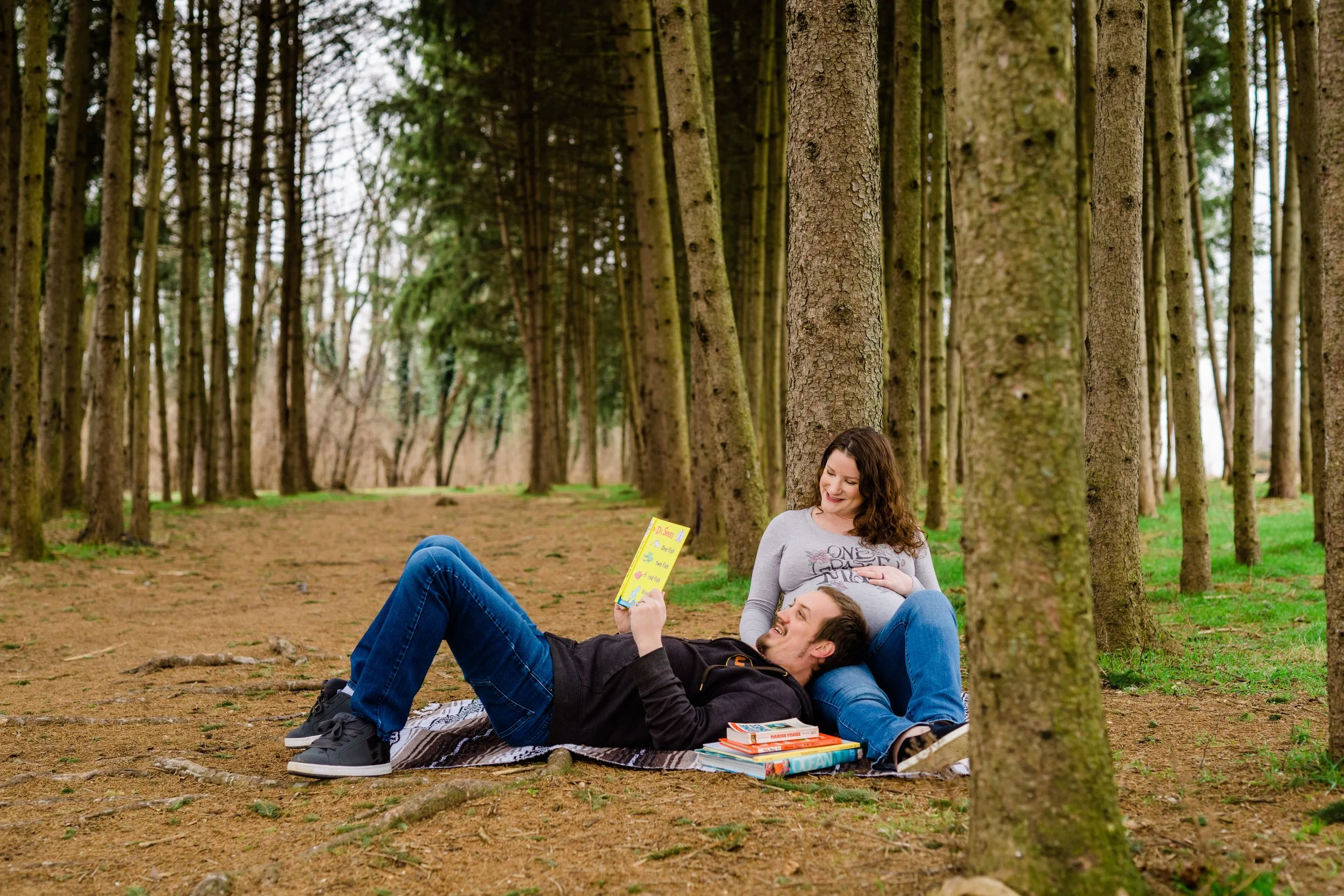 Christy + Sam | Overlook Park Maternity Photos | Lancaster, PA