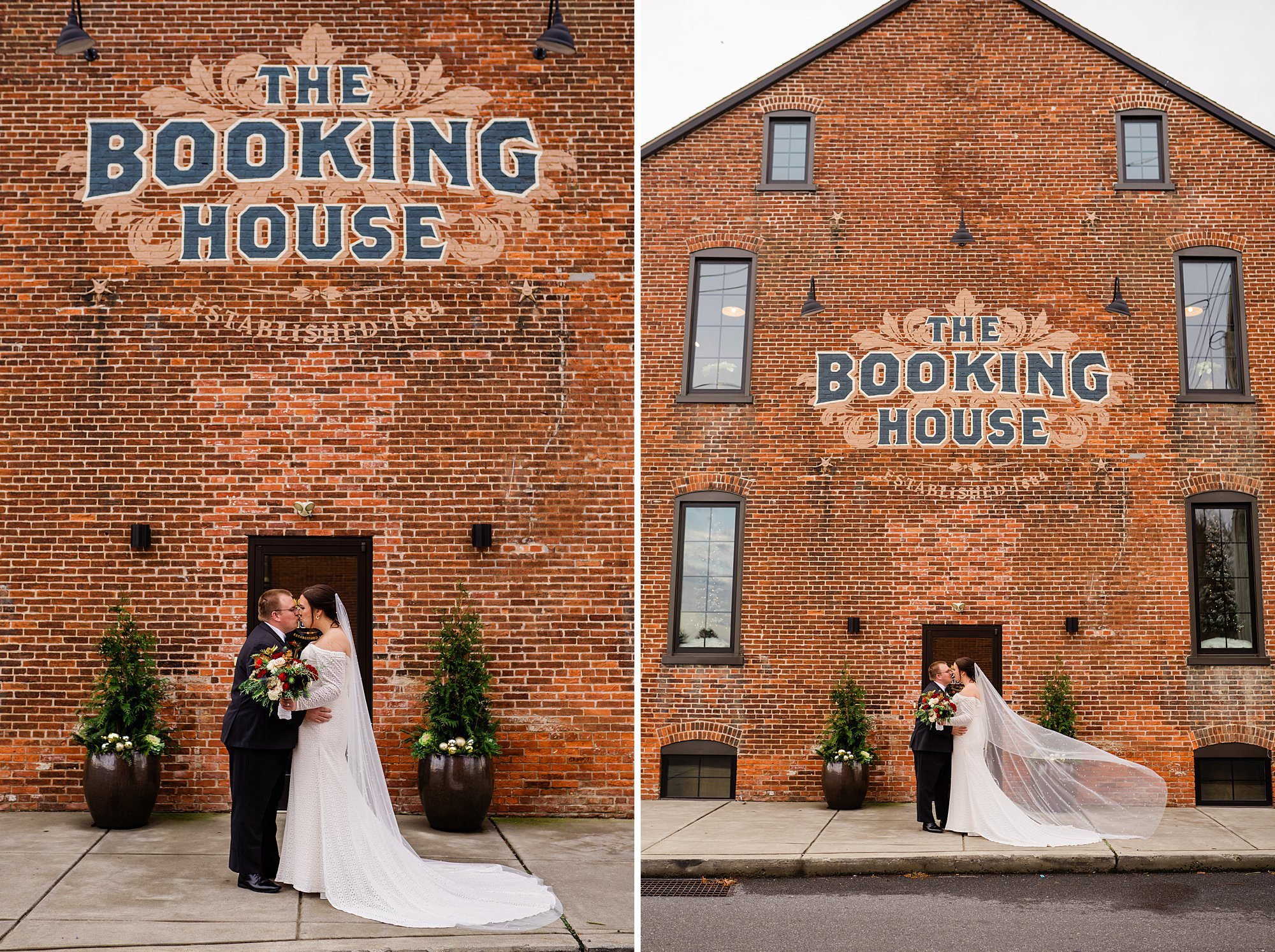 Emily + John | The Booking House Winter Wedding | Manheim, PA