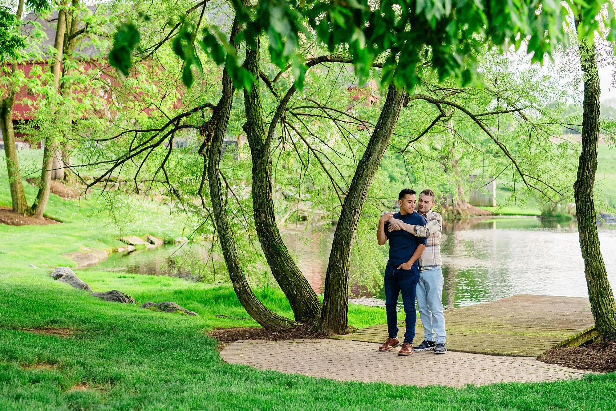 Anthony + Gus | The Farm at Eagles Ridge Same-Sex Engagement Photos | Lancaster, PA