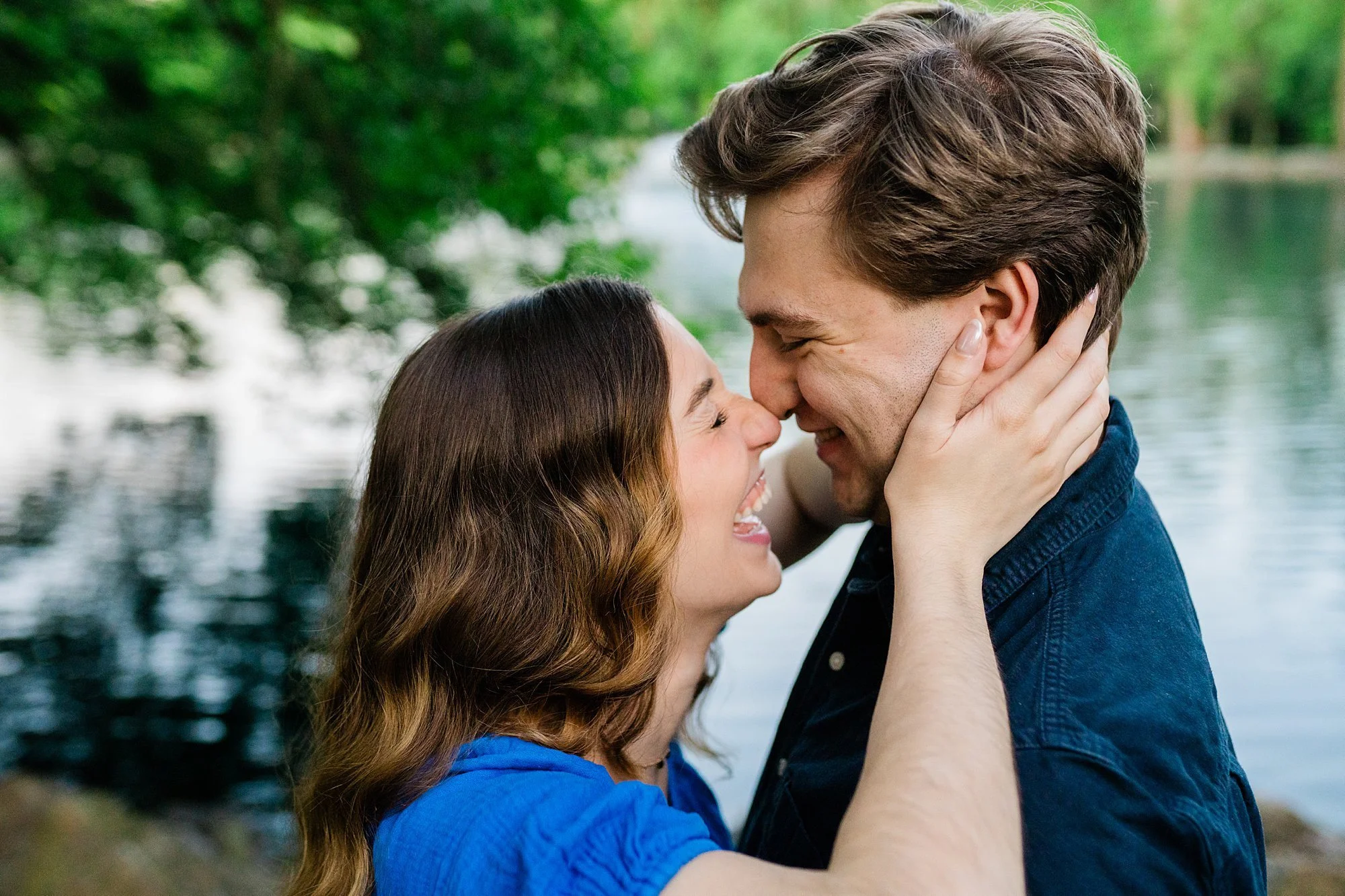 Elizabeth + Sam | Downtown Lancaster and Long's Park Engagement Photos | Lancaster, PA