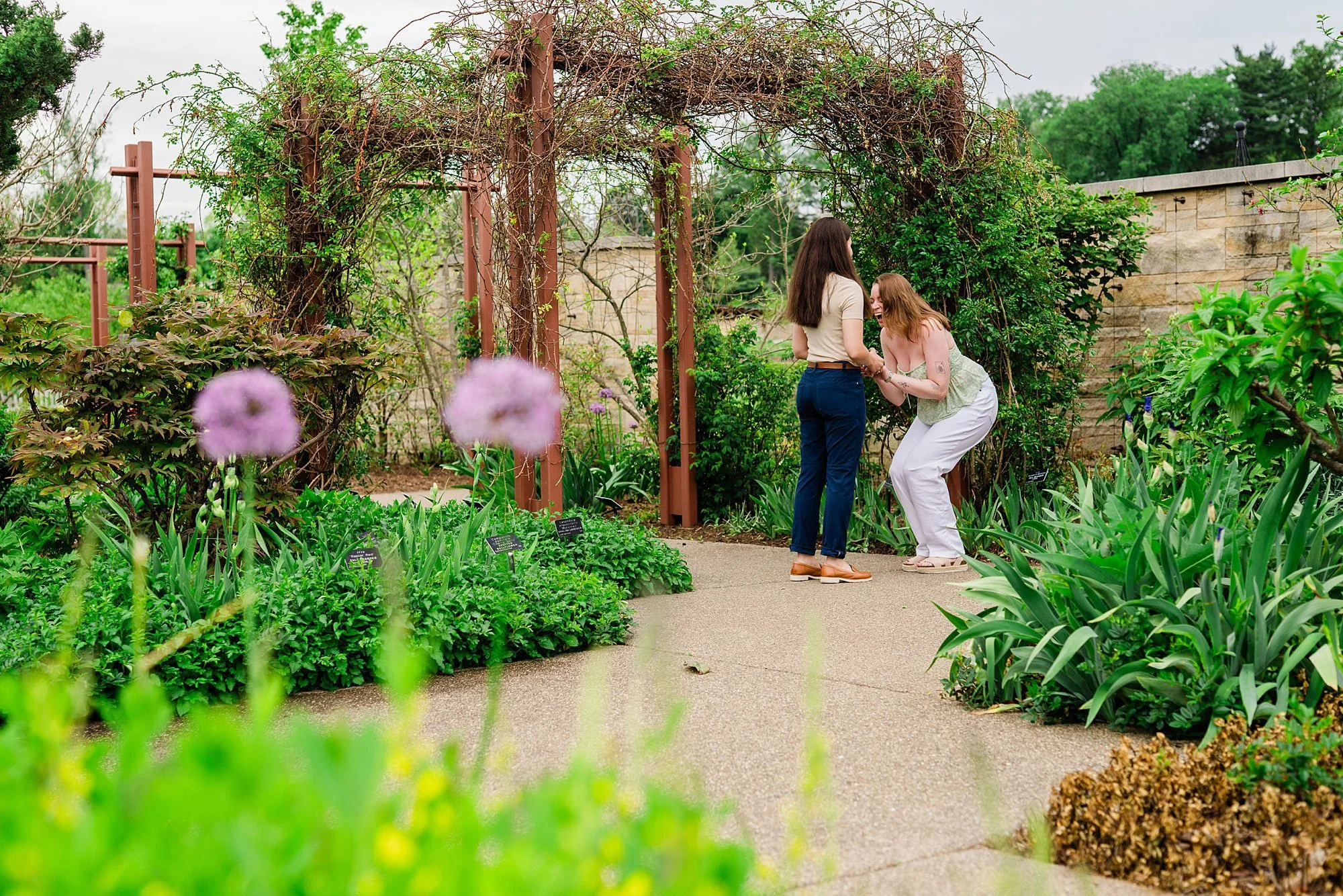 Emily Grace Photo, LGBTQ friendly wedding photographer State College, Lesbian surprise proposal, LGBTQ surprise proposal, Arboretum at Penn State Engagement Photos
