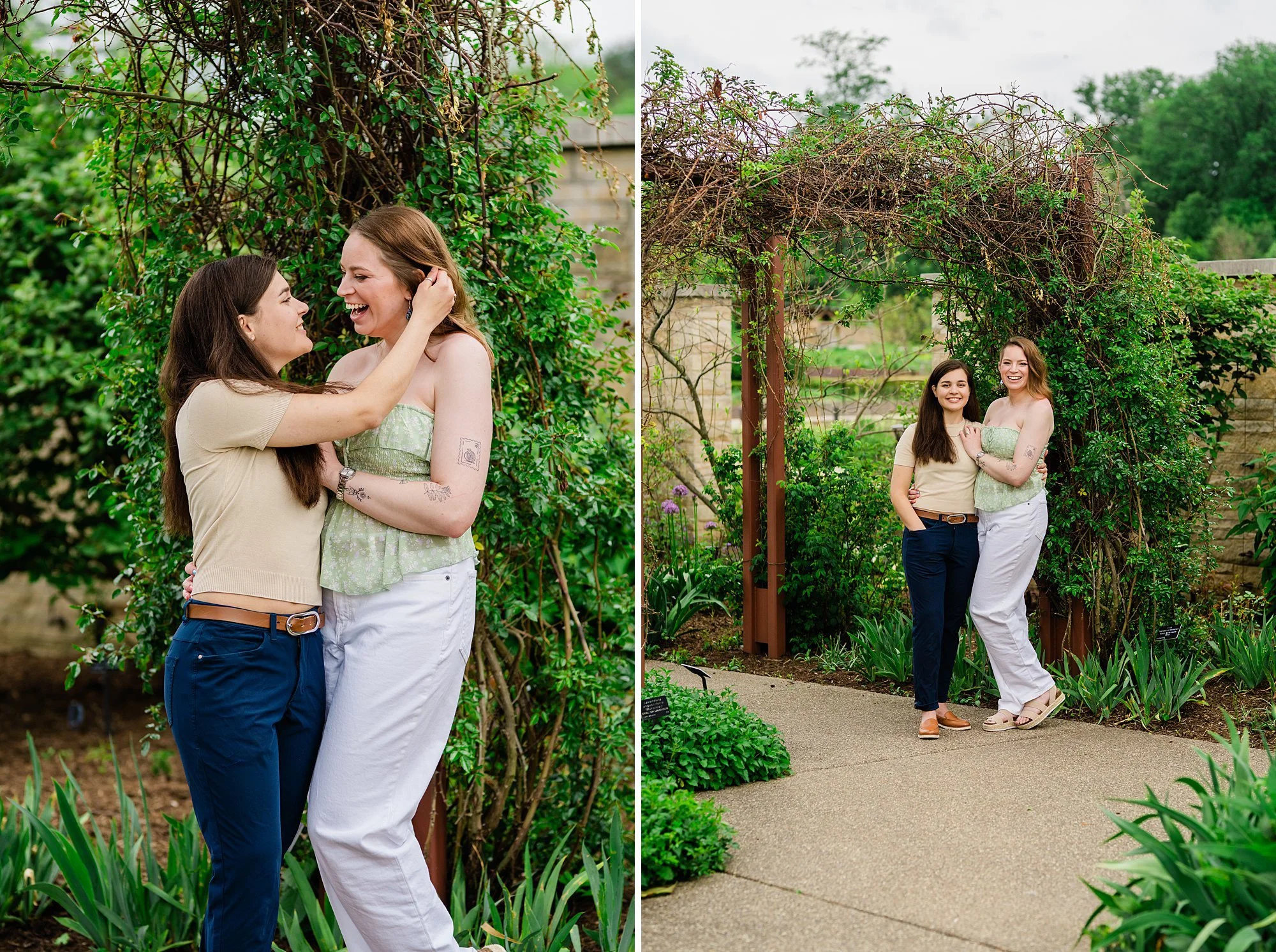 Emily Grace Photo, LGBTQ friendly wedding photographer State College, Lesbian surprise proposal, LGBTQ surprise proposal, Arboretum at Penn State Engagement Photos