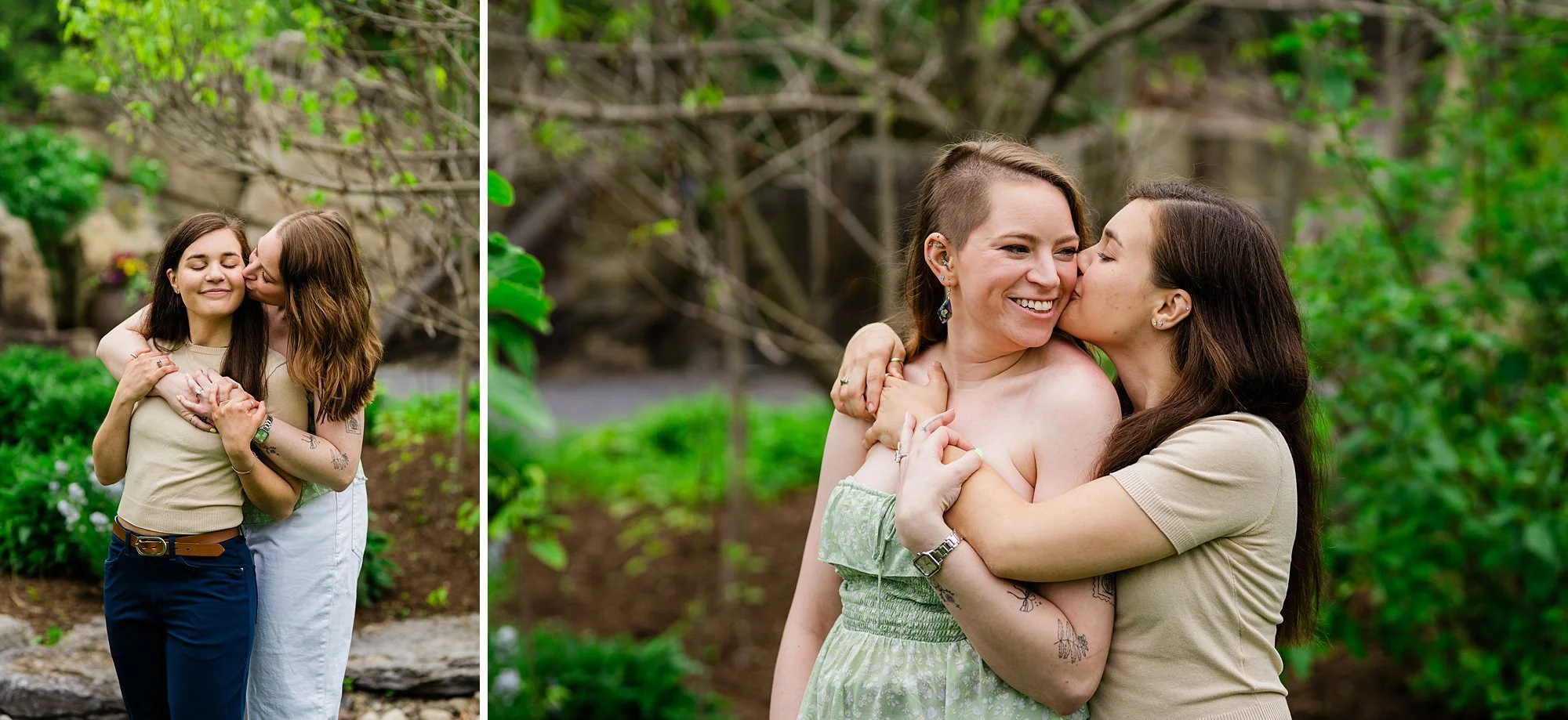 Emily Grace Photo, LGBTQ friendly wedding photographer State College, Lesbian surprise proposal, LGBTQ surprise proposal, Arboretum at Penn State Engagement Photos