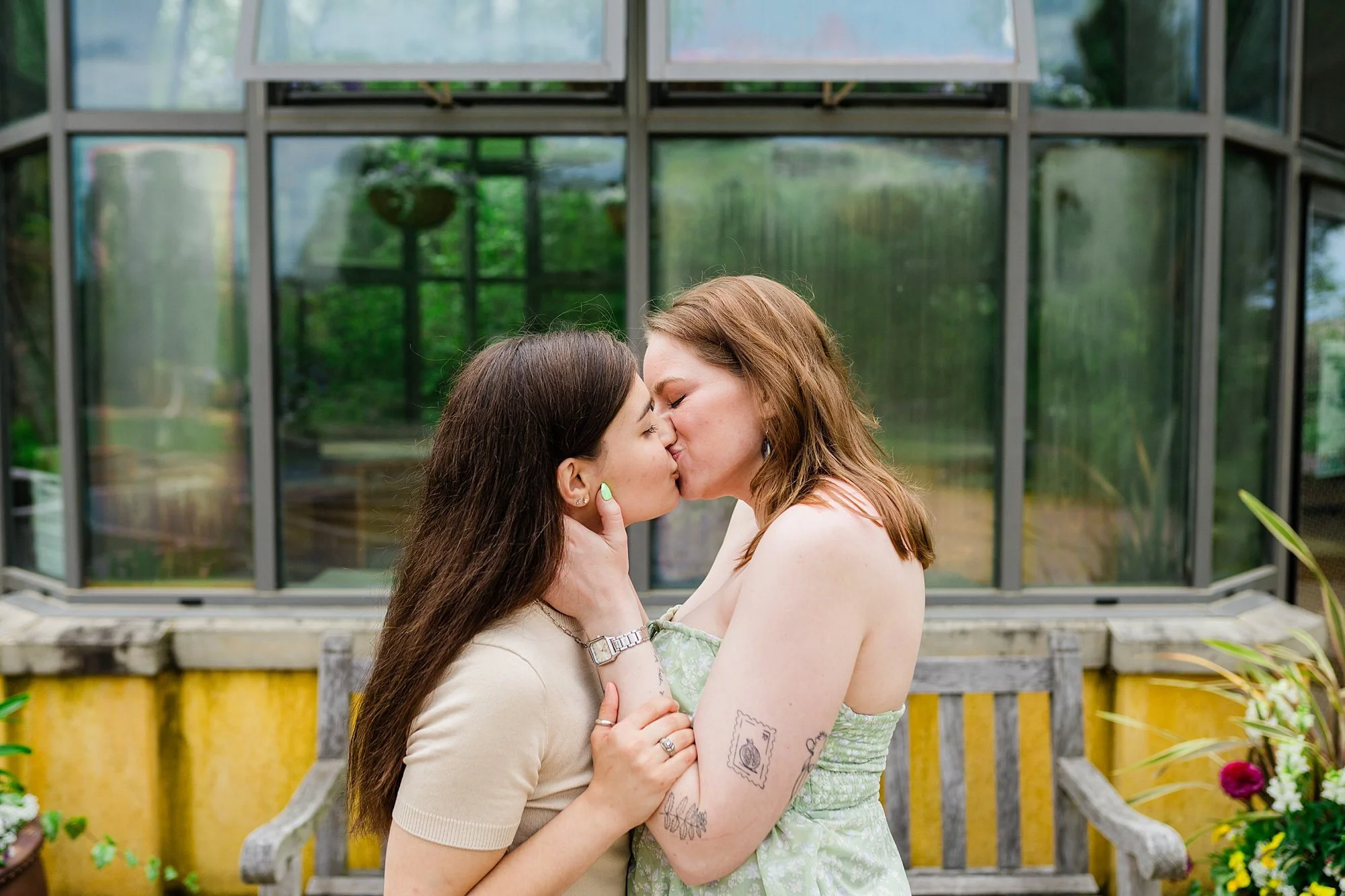 Emily Grace Photo, LGBTQ friendly wedding photographer State College, Lesbian surprise proposal, LGBTQ surprise proposal, Arboretum at Penn State Engagement Photos