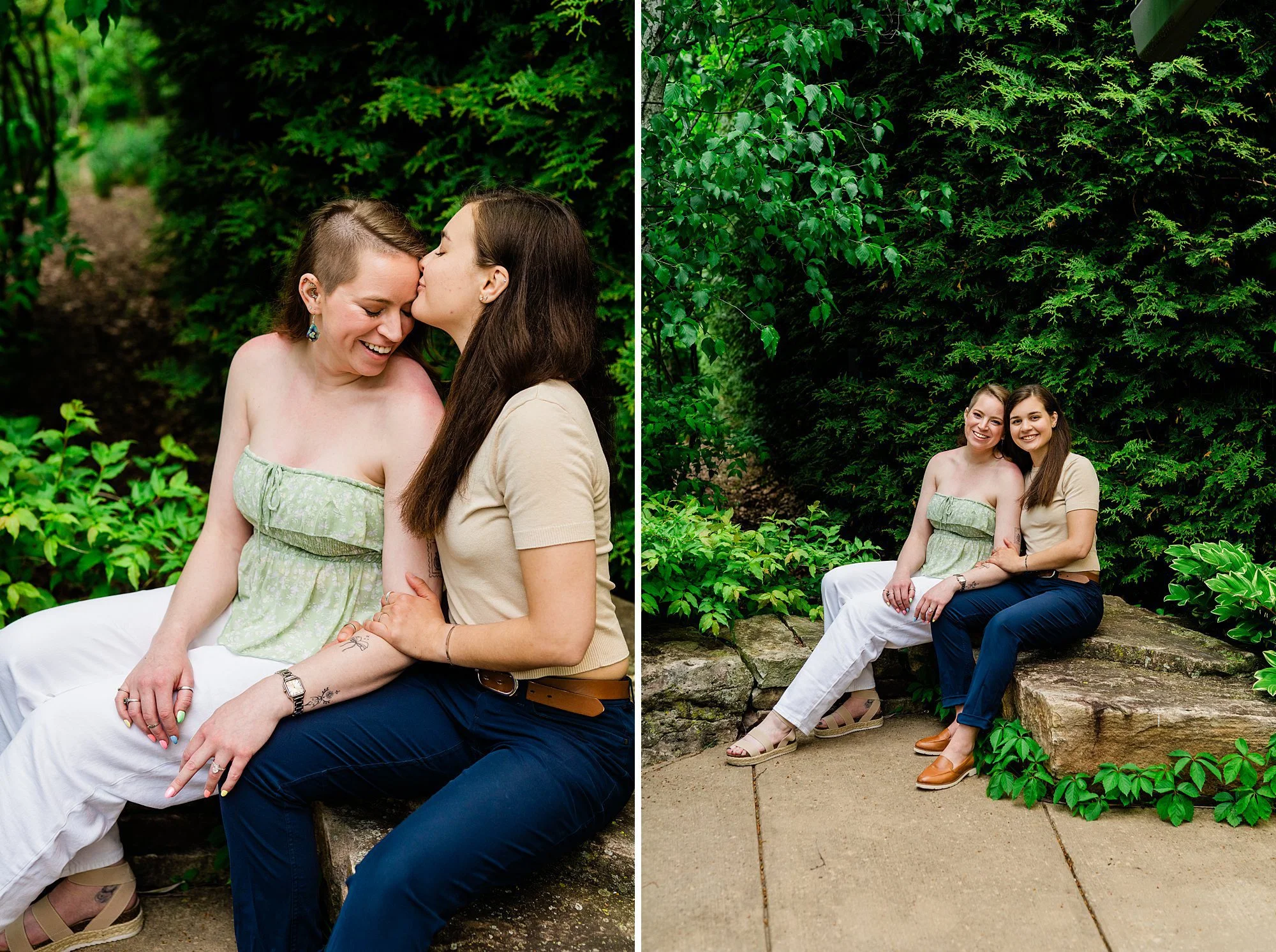Emily Grace Photo, LGBTQ friendly wedding photographer State College, Lesbian surprise proposal, LGBTQ surprise proposal, Arboretum at Penn State Engagement Photos