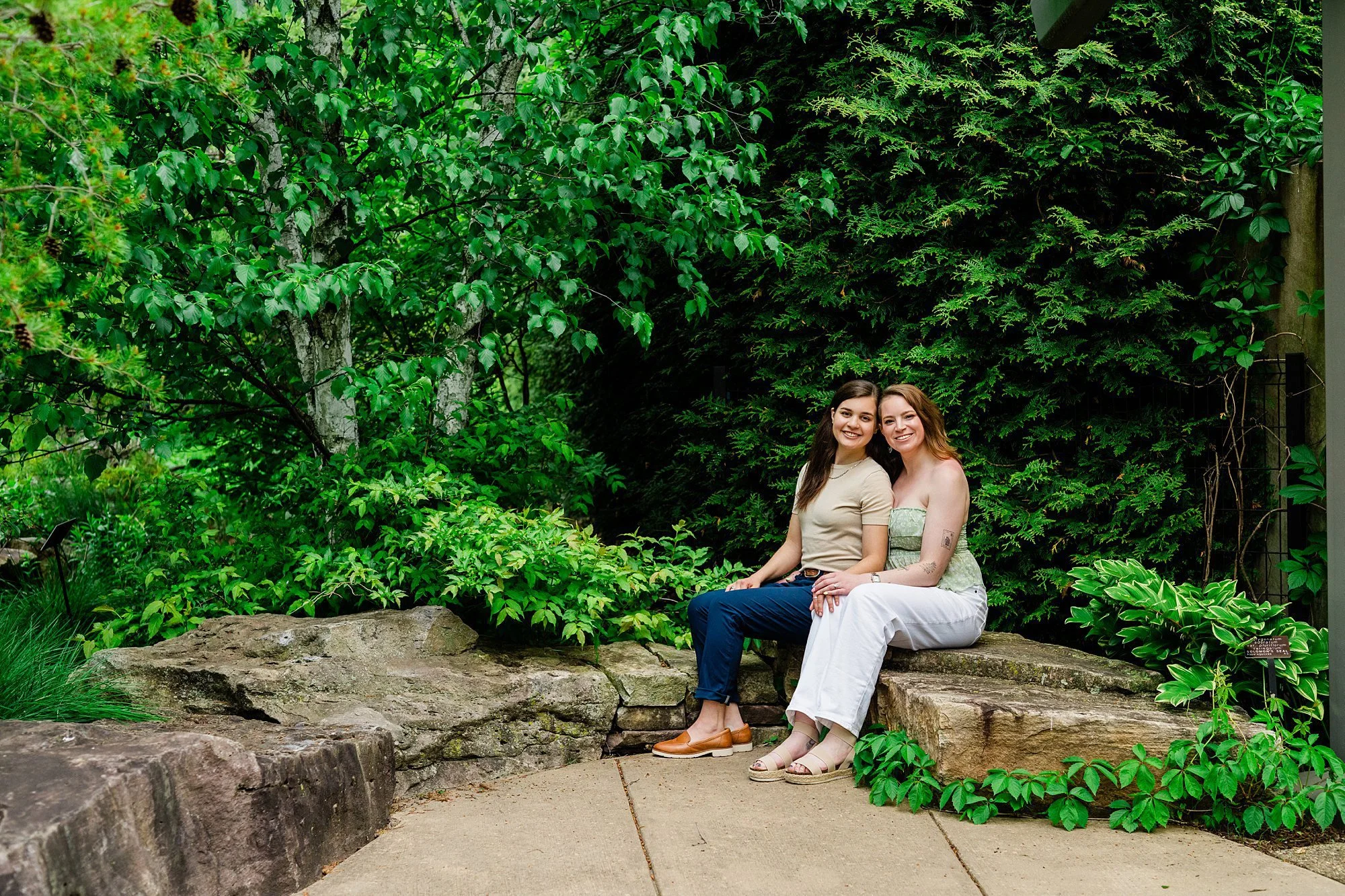 Emily Grace Photo, LGBTQ friendly wedding photographer State College, Lesbian surprise proposal, LGBTQ surprise proposal, Arboretum at Penn State Engagement Photos