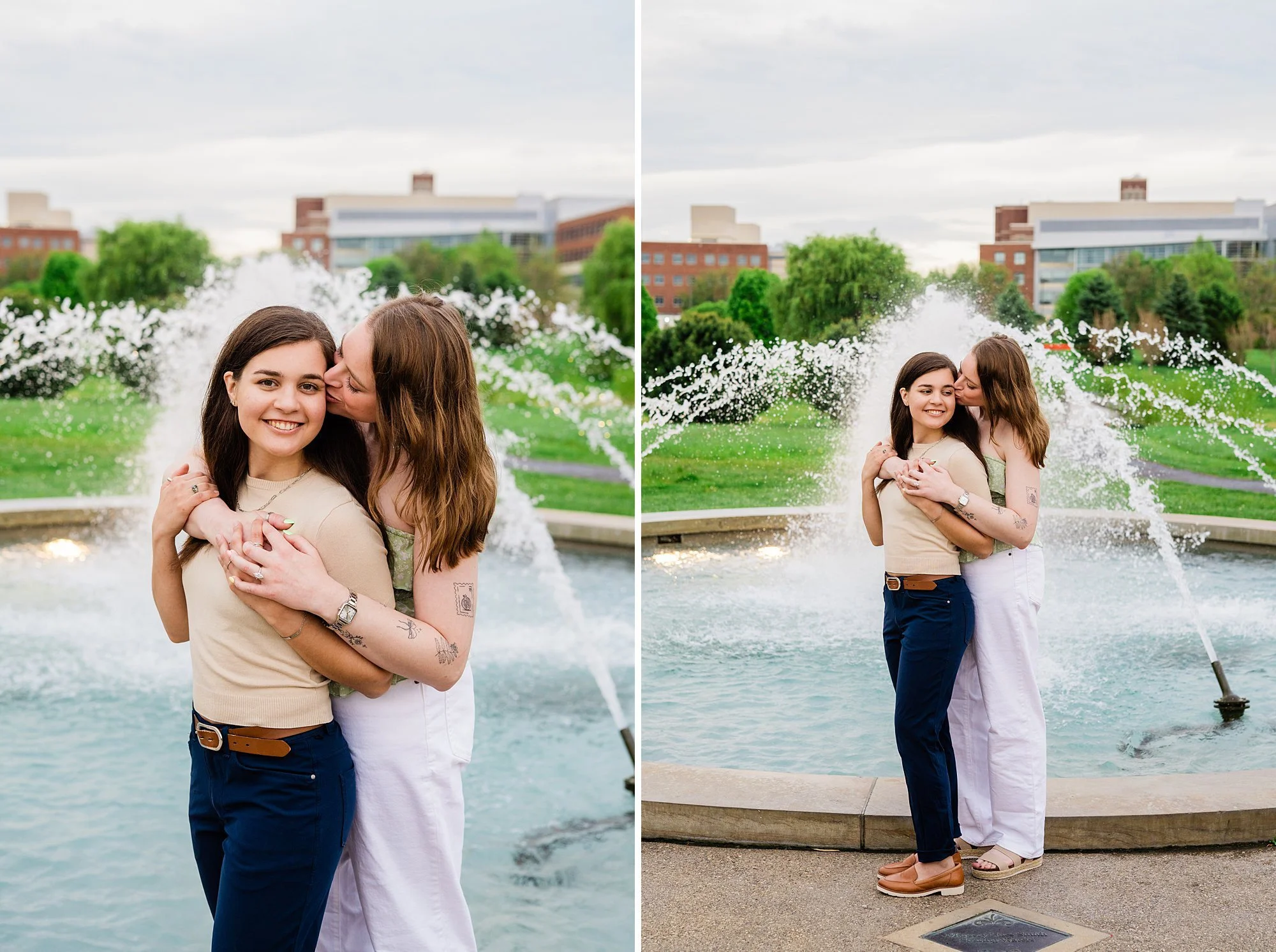Emily Grace Photo, LGBTQ friendly wedding photographer State College, Lesbian surprise proposal, LGBTQ surprise proposal, Arboretum at Penn State Engagement Photos