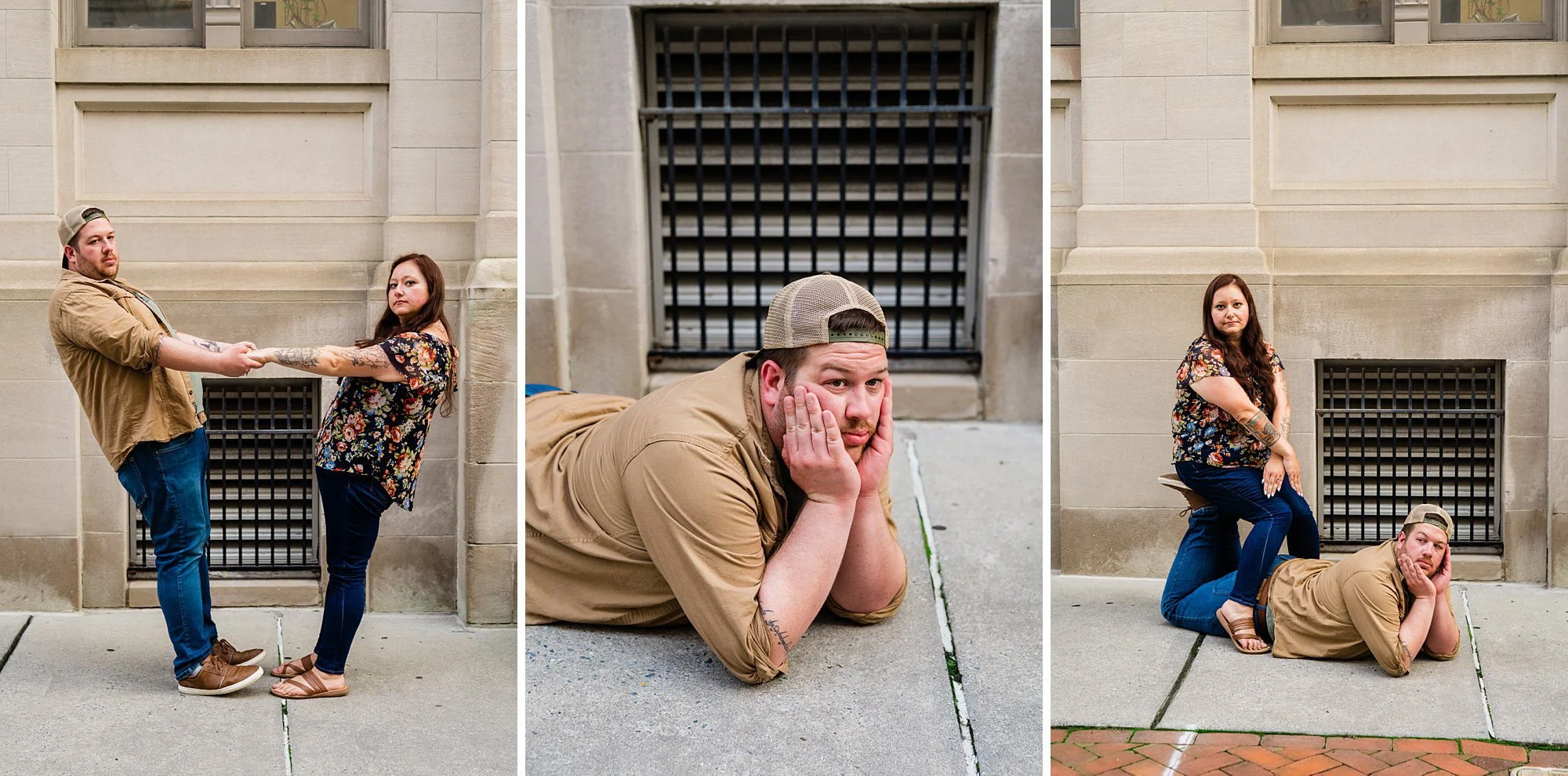 Emily Grace Photo, Downtown Lancaster Engagement Photos, Lancaster PA Wedding Photographer, Downtown Lancaster Engagement, Lancaster PA Engagement 