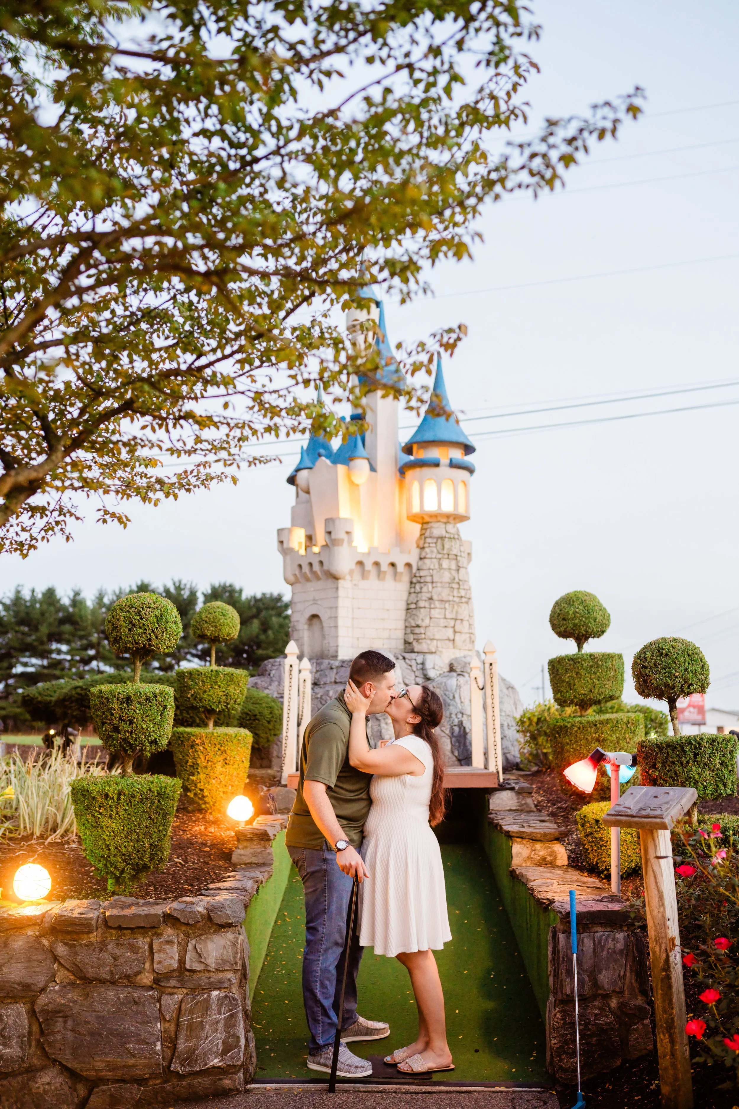 Rori + Tanner | Founders Hall and Adventure Sports Engagement Photos | Hershey, PA