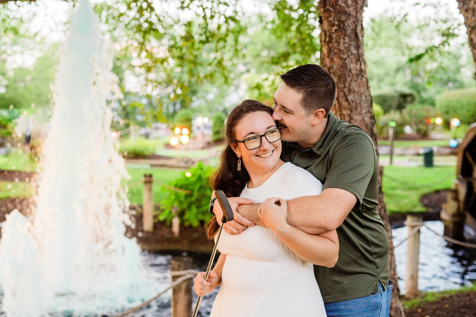 Emily Grace Photo, Mini Golf Engagement Photos, Adventure Sports Hershey, Adventure Sports Hershey Engagement Photos, Hershey PA Engagement Photos