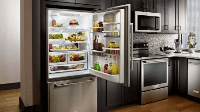 Kitchen Aid Bottom Mount Fridge