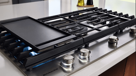 Kitchen Aid 36" Gas Cooktop
