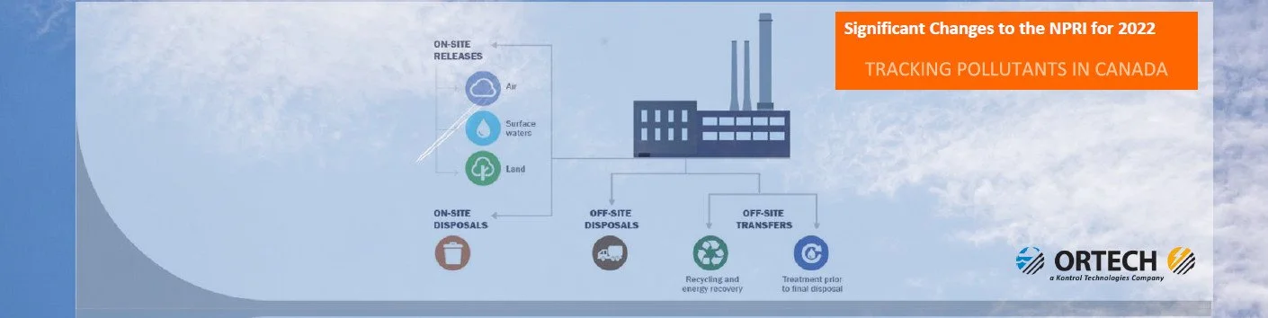Significant Changes to the NPRI for the 2022 Reporting Year