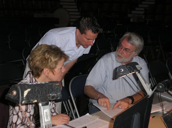 with Marin Alsop and Christopher Rouse