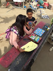  Kim-Ly AND HER SON HAVING FUN