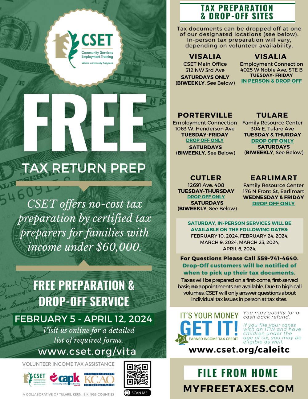 Volunteer Income Tax Assistance (VITA) — CSET