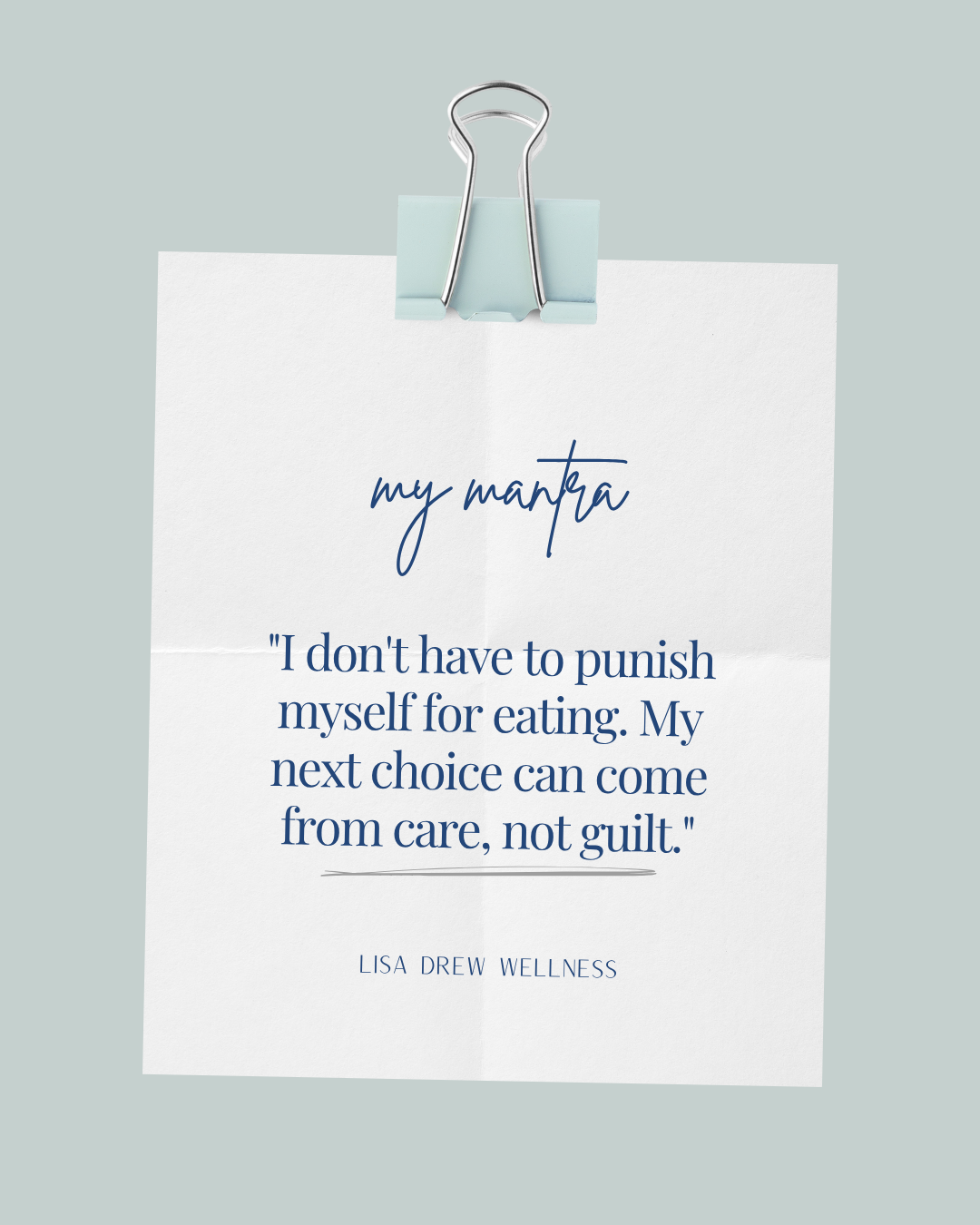 Why Guilt After Eating Keeps You Stuck (and How to Stop Punishing Yourself for Food)