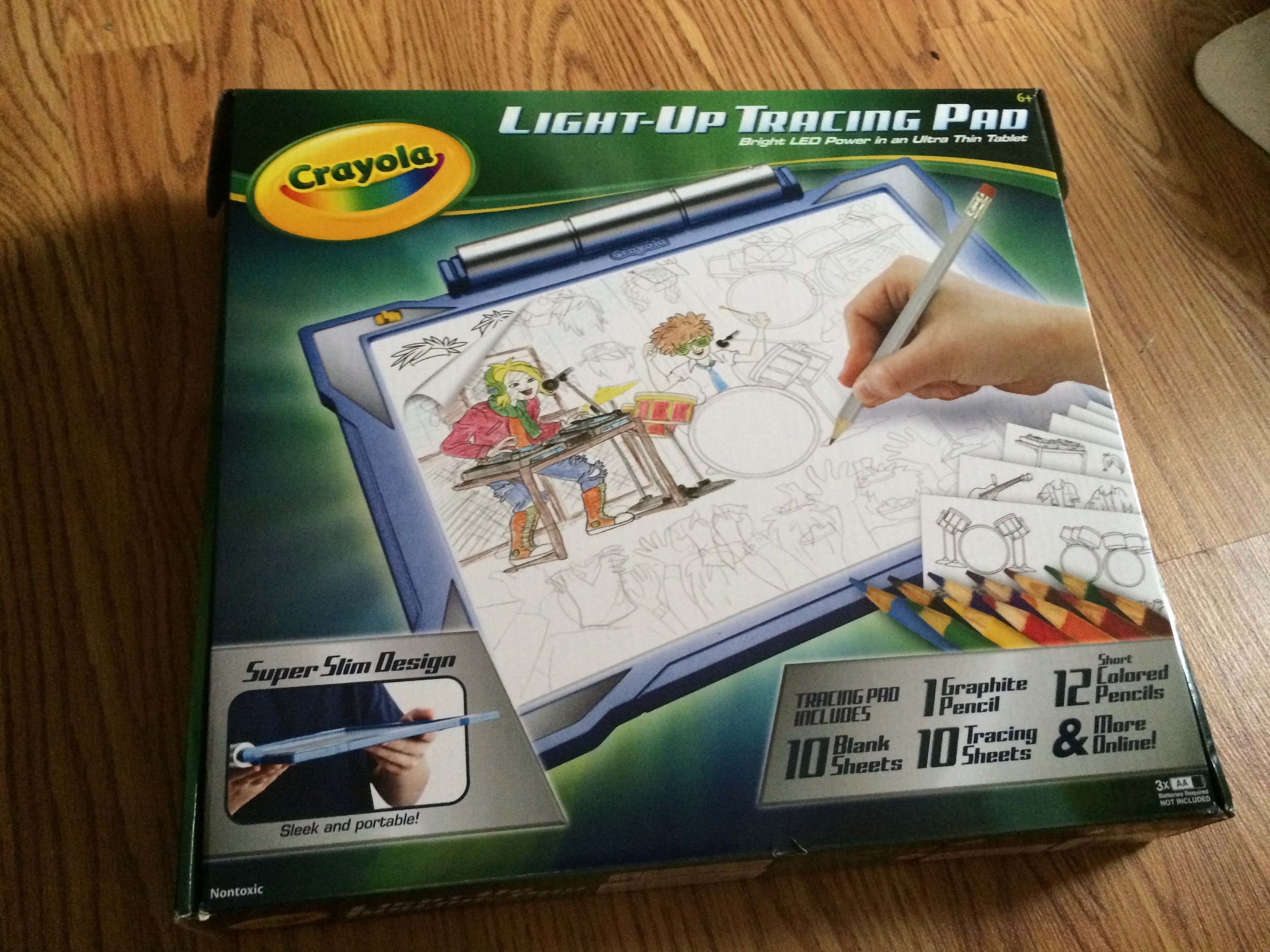 Finally upgrading from our days of taping paper to the window for tracing.  #ad With the @Crayola Light Up Tracing Pad, you can trace…