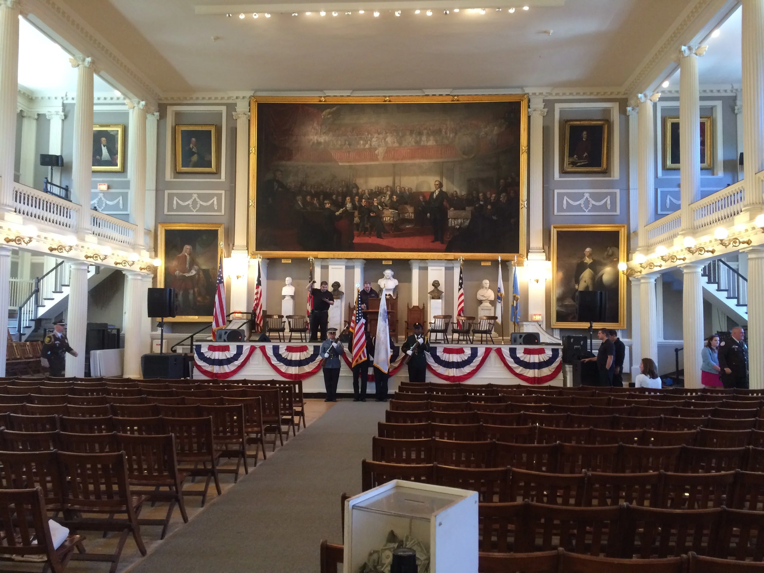 Faneuil Hall EMS Memorial Service  with Ronan Tynan(2015)