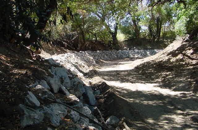 Completed Vegetated Rip Rap  - Novato, CA