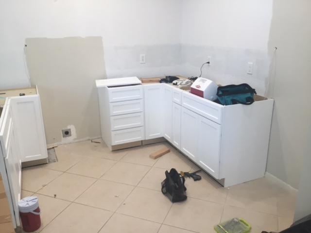 During Renovations