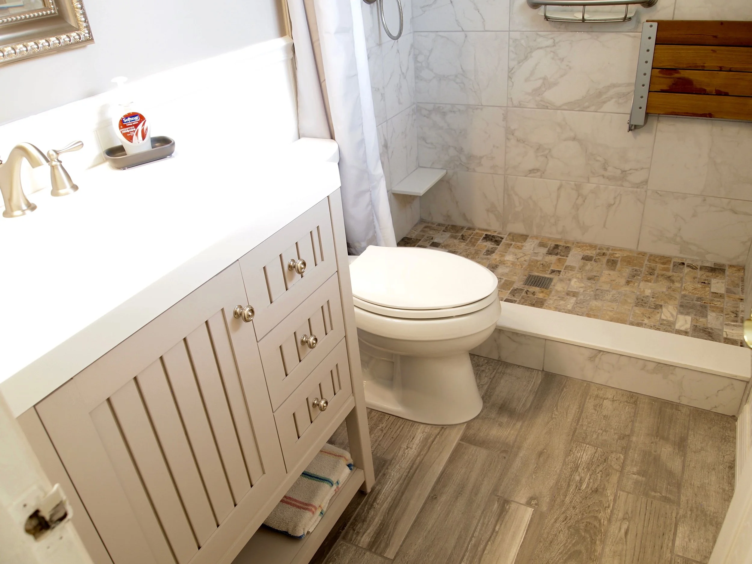 Double Bathroom Remodel in Seminole