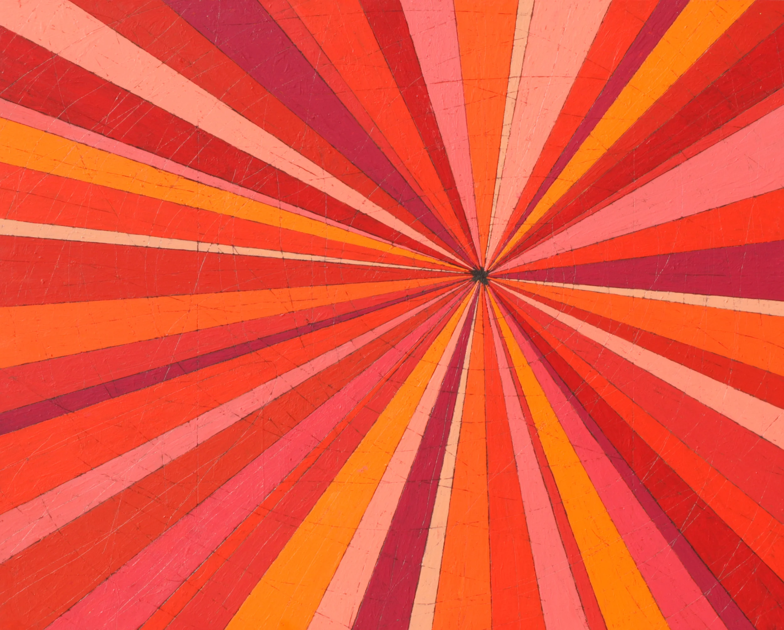Red Atomic, 2011, 48x60, acrylic on panel