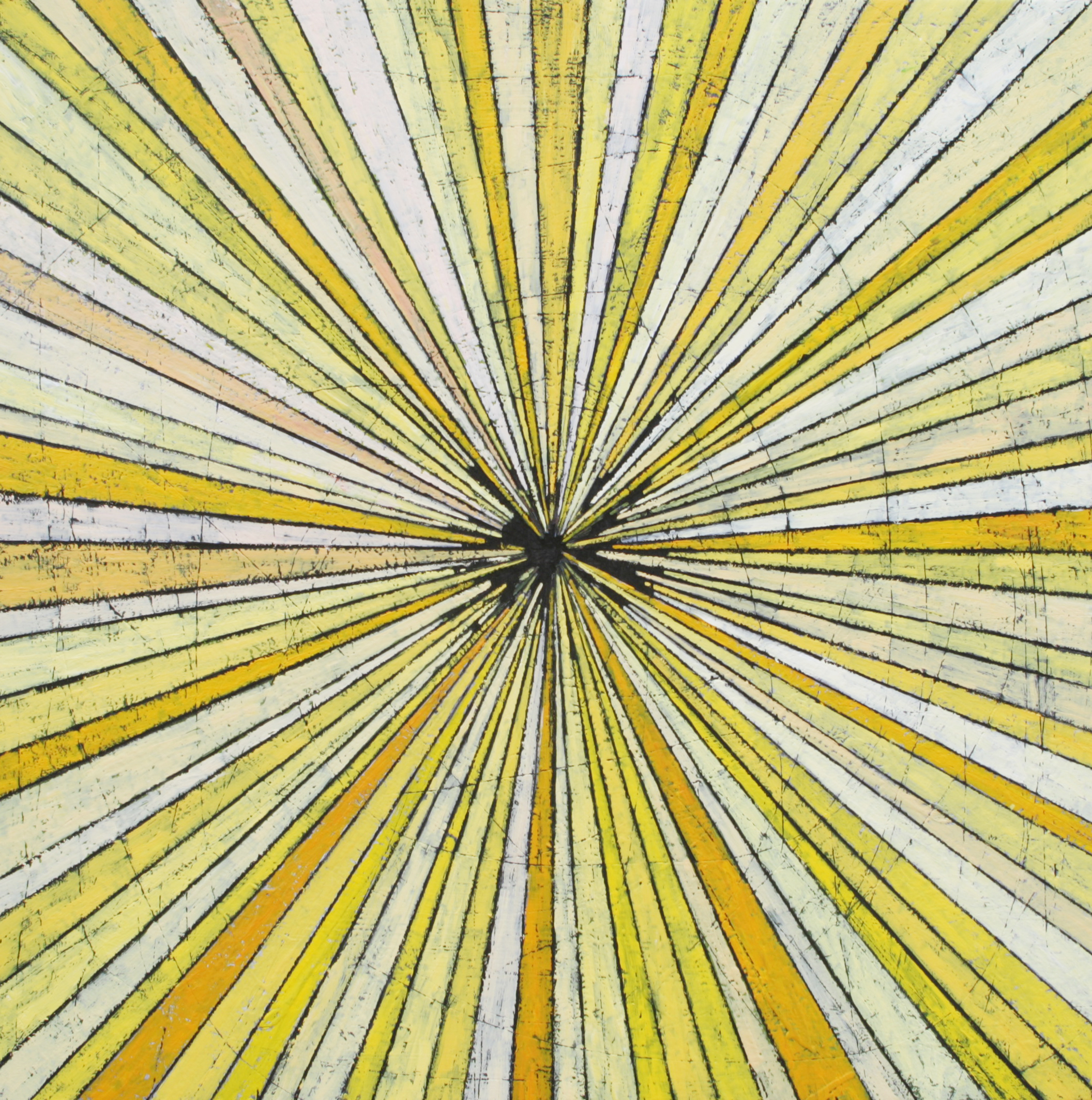 YellowFission, 2011, 24x24, acrylic on panel