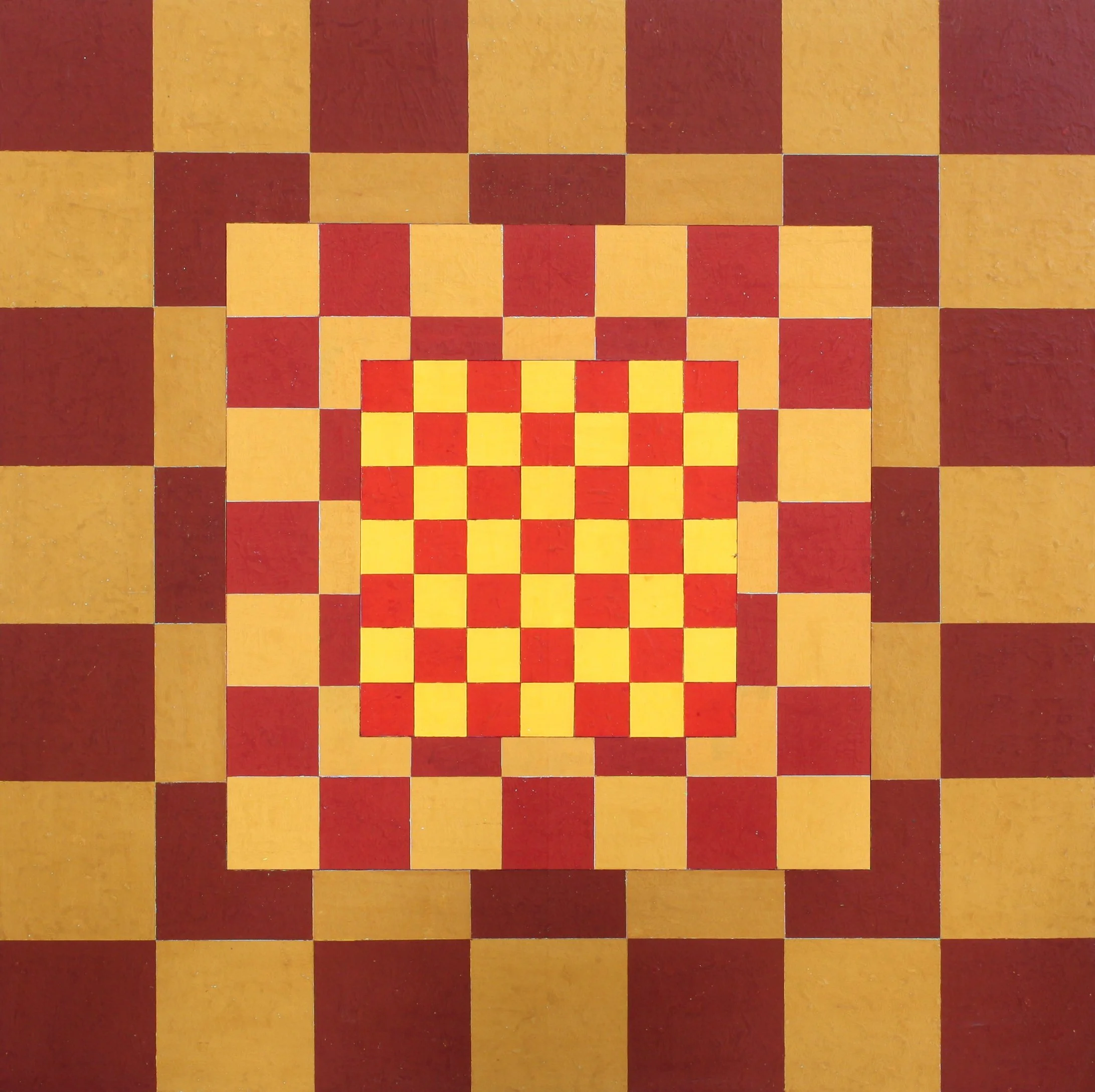 POMPEII SERIES TRILOGY #1, ACRYLIC ON LINEN, 44X44.jpg