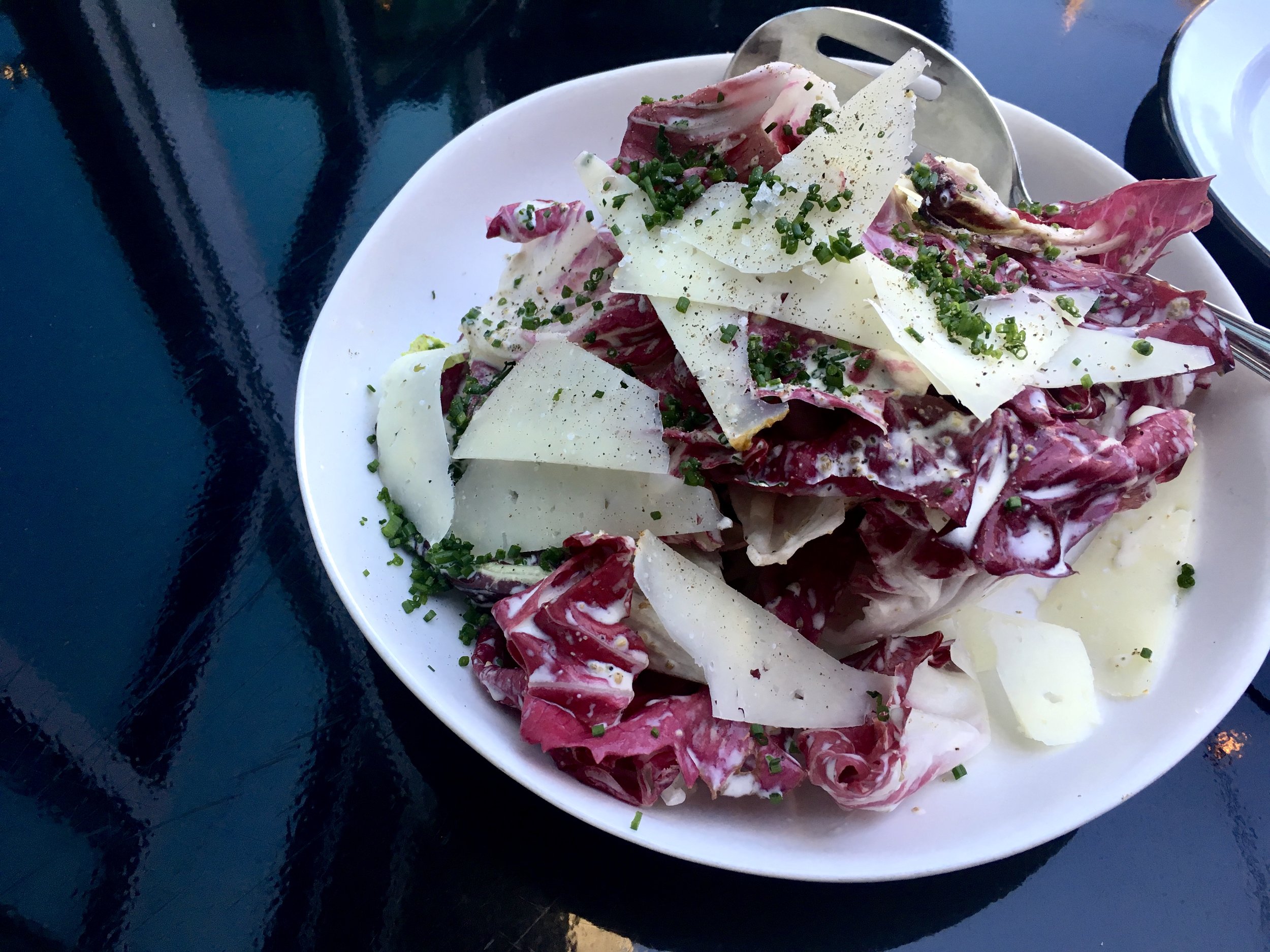  Little Brother's beautifully curated Radicchio Salad whose dressing sports our buttermilk 