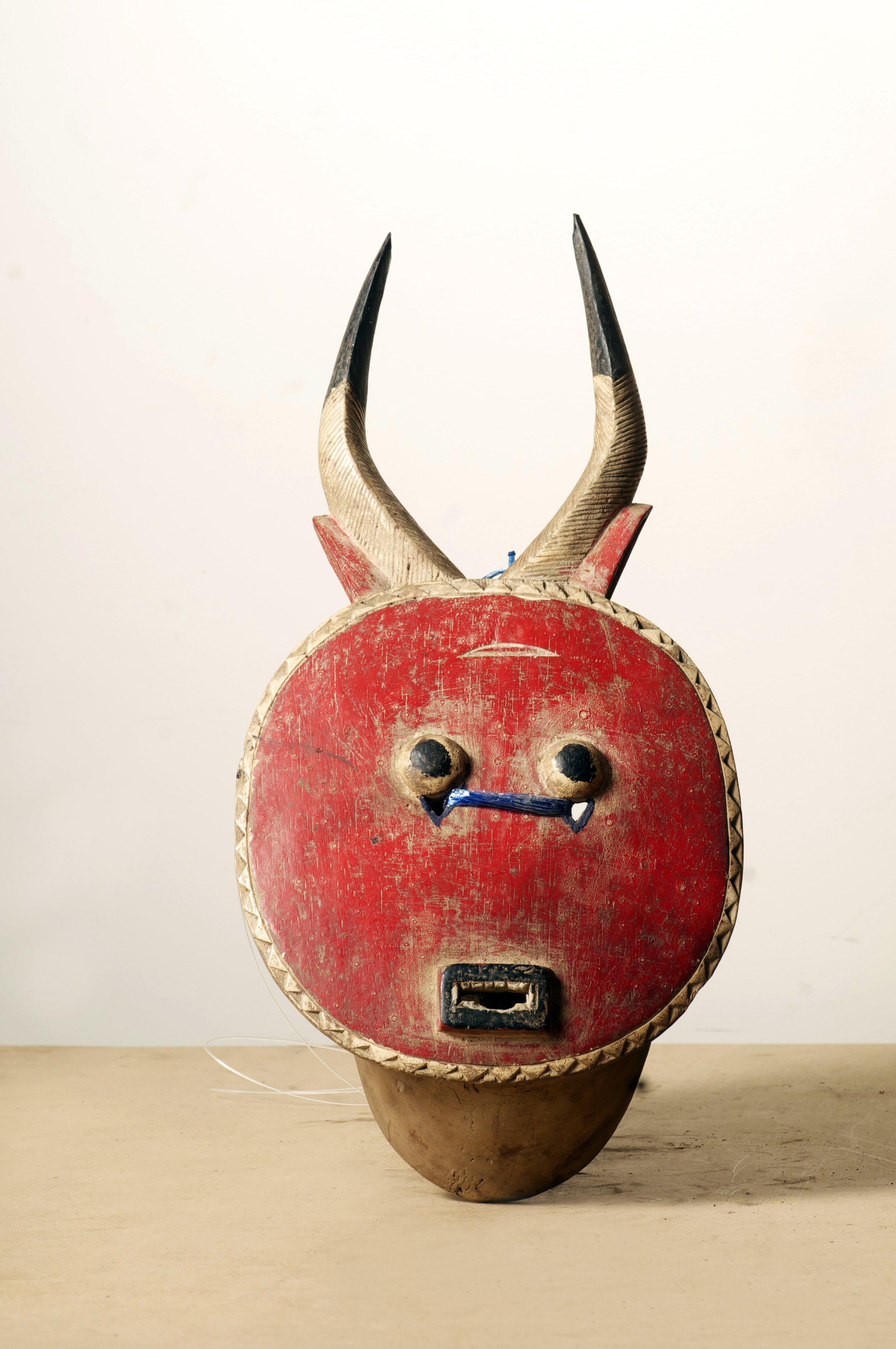 Baule Lunar Mask, Cote D'Ivoire. Height 18.3 inch. Pp. $ 399.00.jpg