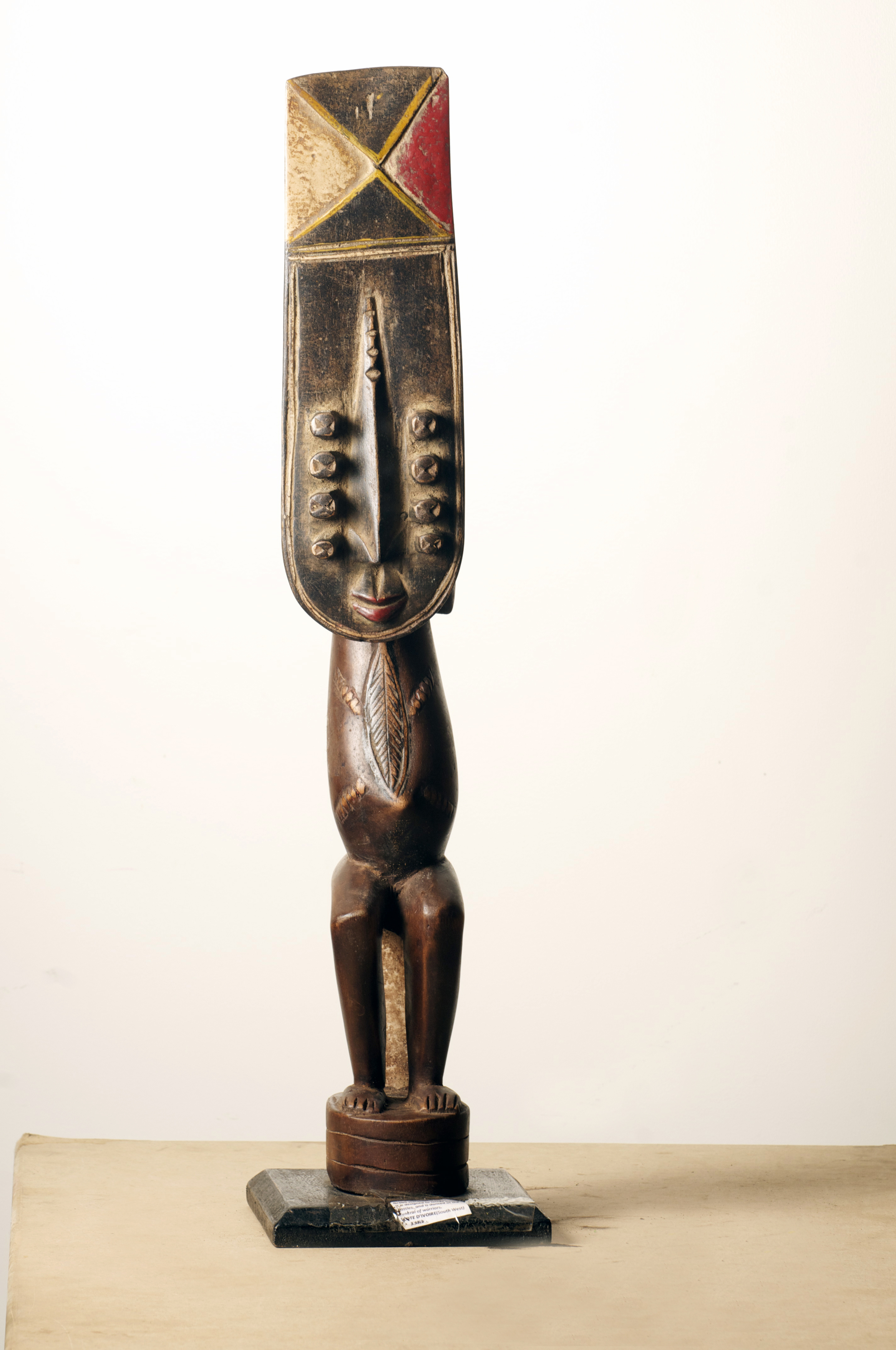 Grebo figure, Cote D'Ivoire. Height 29.4 inch. $400.00.jpg