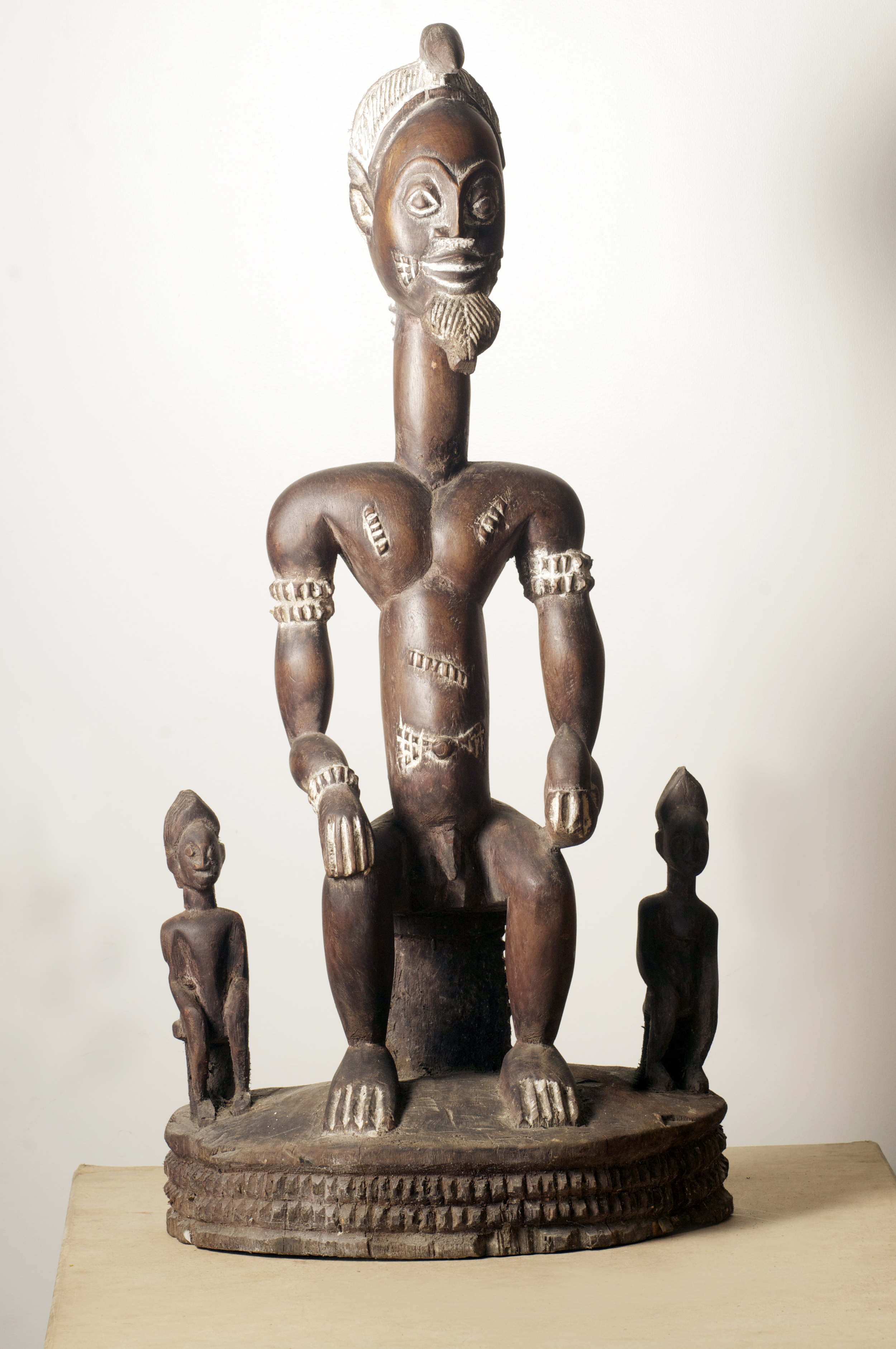 Malinke Figure, Cote D'Ivoire. Height 35 inch.Pp. $2670.00.jpg