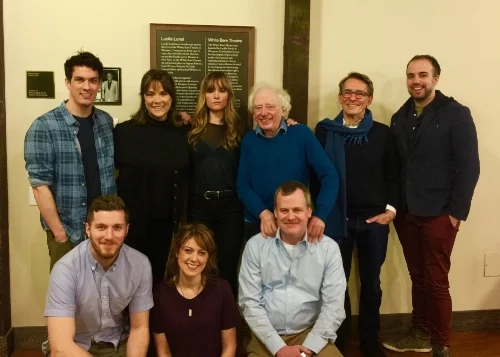 Thousand Pines by Matthew Greene, directed by Austin Pendleton. A fascinating 3-act drama about children, guns, & schools, with each of the actors portraying 3 roles in each of the three families involved in the tragedy. Produced by Mark Lamos at The Westport Country Playhouse.