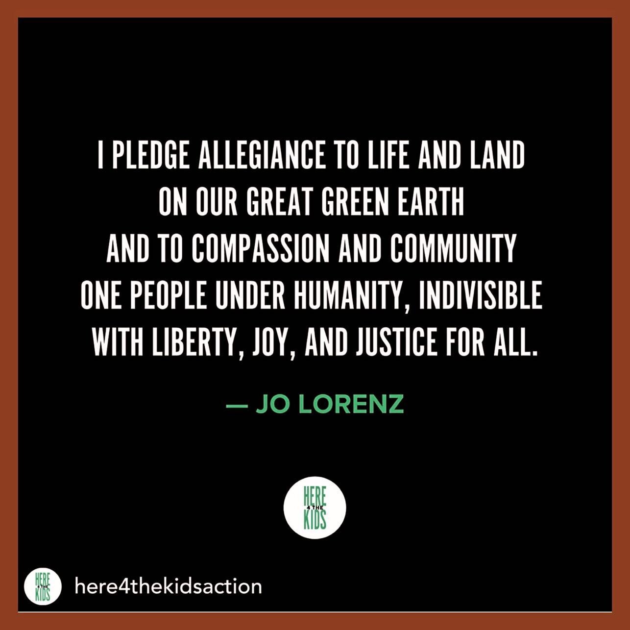 Posted @withregram @iamjolorenz &bull; @here4thekidsaction 

QUESTION: If we have to force ourselves and our kids to profess #nationalism regularly, are we genuinely cultivating a learned love of our country and freedom . . . or just peddling #preten