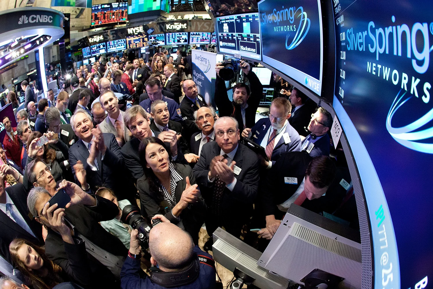 Silver Spring Networks at the NYSE