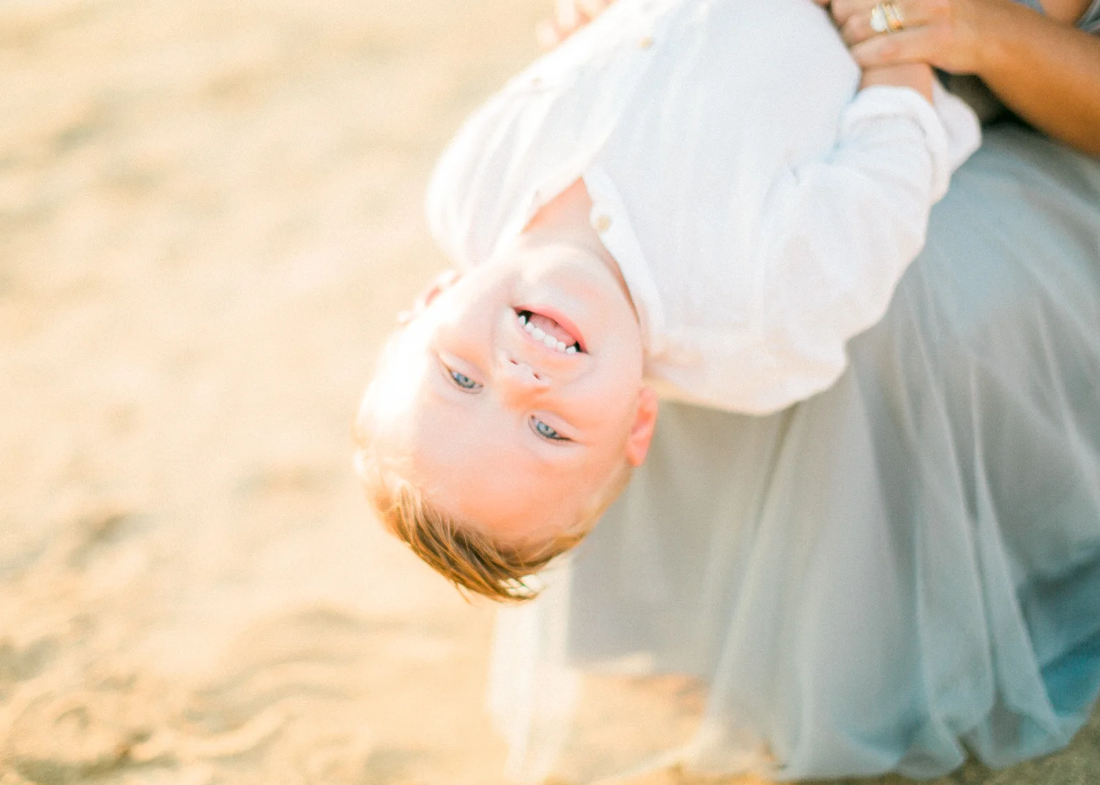 San Diego fine art film photography - Sunset Cliffs beach family session
