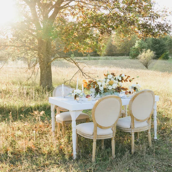 French Country Wedding Inspiration with Wisconsin Fall Tones, Florals and Textures