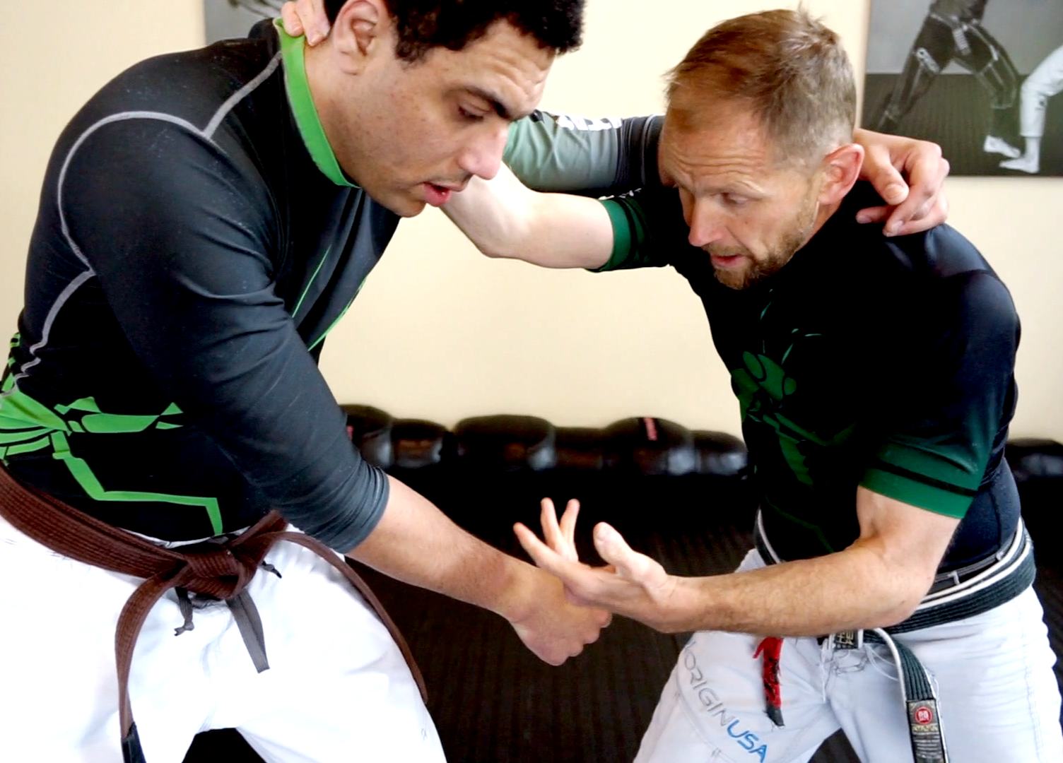 Randy Brown Teaching A Mantis Boxing Technique