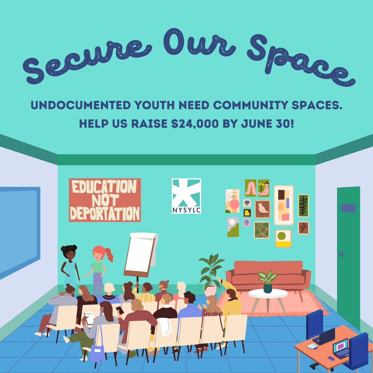 Wework is giving us 2 weeks to decide if we move out  or pay increased rent. After losing our space in 2020, we are still dealing with the impact of the pandemic. 

We need to find a new space. Not just because our rent will increase by more than $50