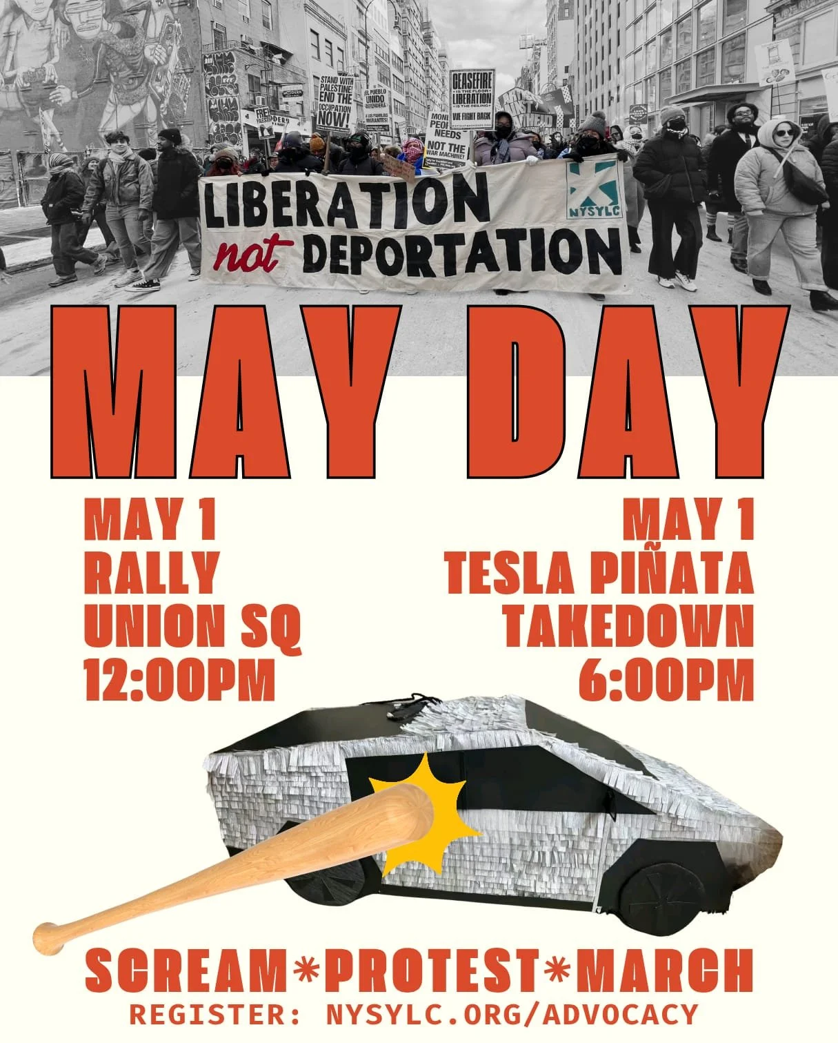 May Rally May Day Rally — NYSYLC