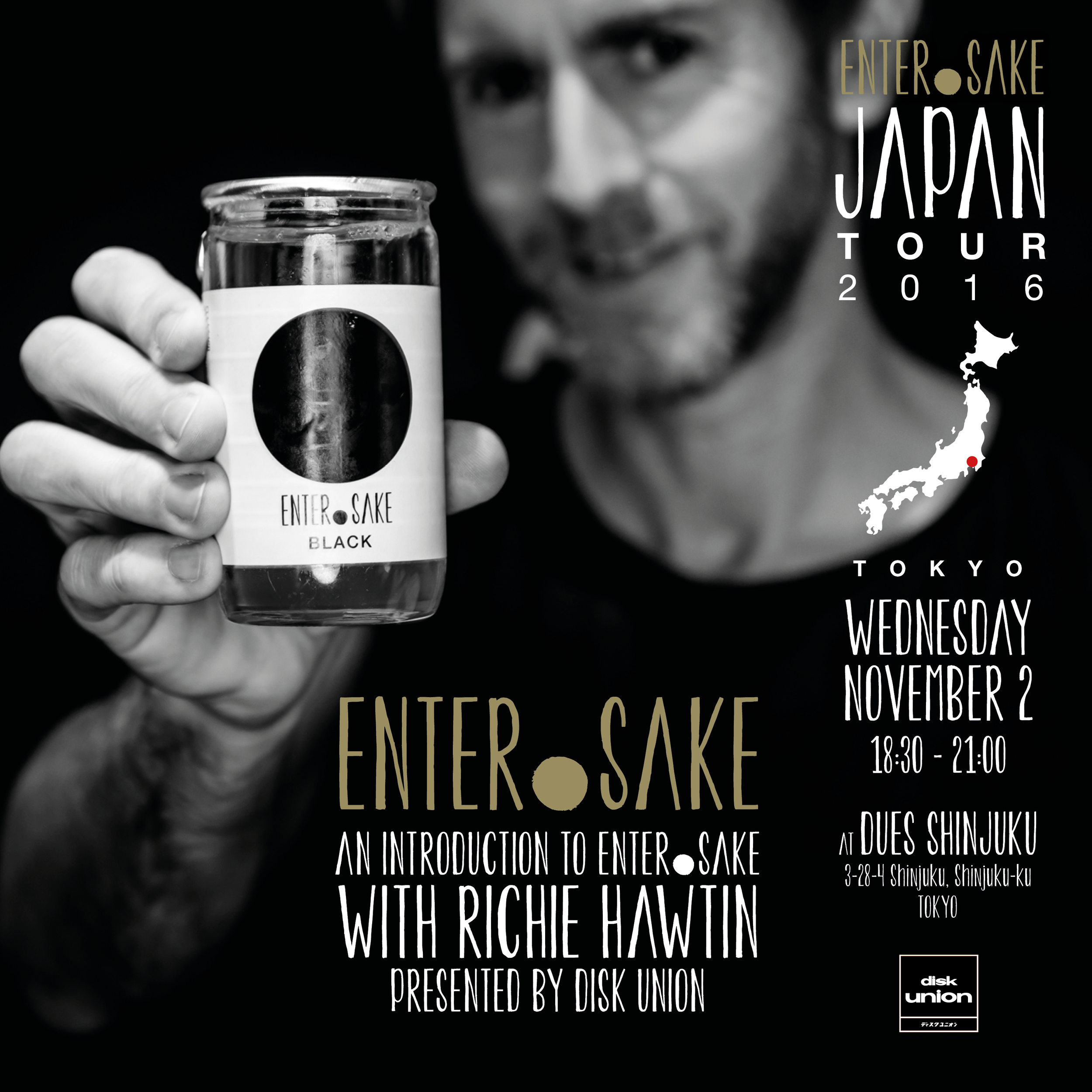 ENTER.Sake Japan Tour 2016: Dues Shinjuku 02-11-16