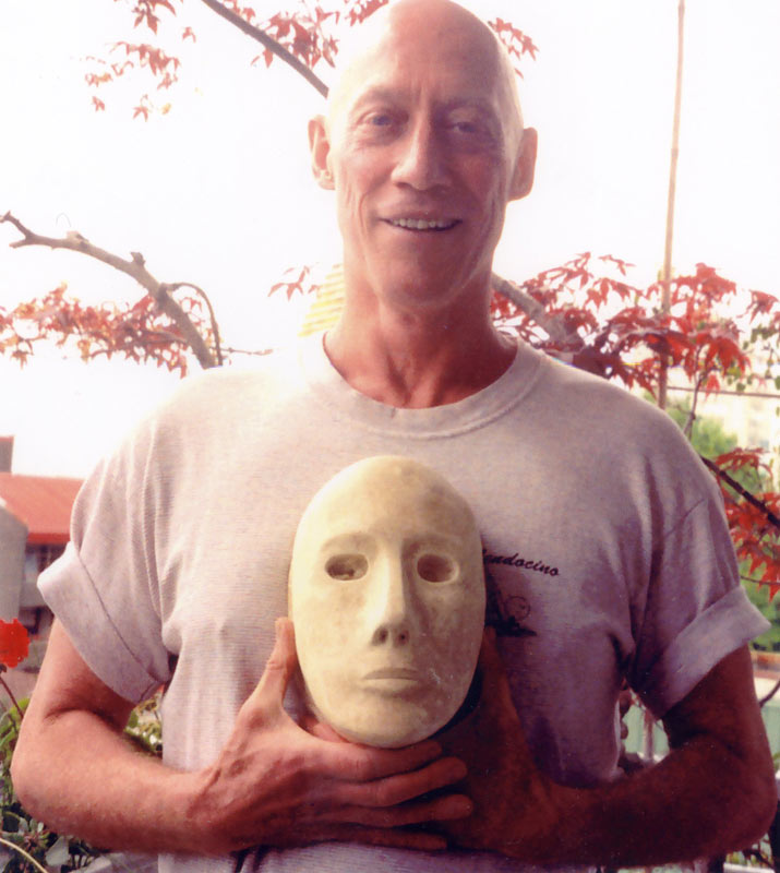 Ian Wallace Co-creater of the Neutral Mask, with the original mold